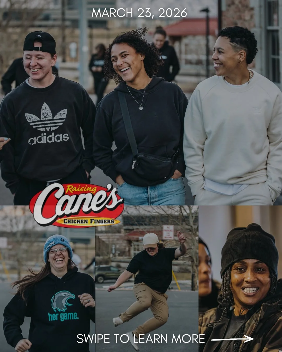 How the Falconz feel when they hear it&rsquo;s Cane&rsquo;s night&hellip; 🦅🔥🍗

Utah Falconz Fundraiser at Raising Cane&rsquo;s!
📅 Monday, March 23
⏰ 5:00 &ndash; 9:00 PM
📍 890 East Fort Union Blvd

All you have to do is show up, order your Cane&