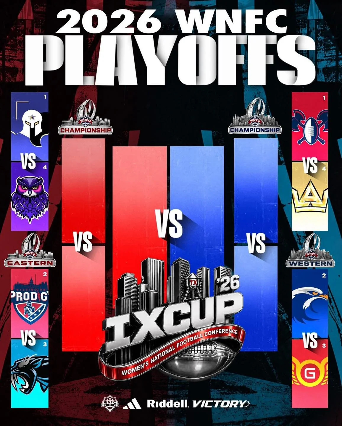 🏔️ SLC, IT&rsquo;S PLAYOFF TIME 🦅

The Utah Falconz punched their ticket to the postseason and the Western Conference Playoffs will be right here in Salt Lake City!🔥

Big games ahead. More details coming soon. 

@wnfcfootball
#Playoffs #WNFCPlayOf