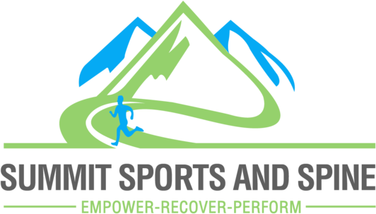 A digital illustration of a person running up stairs towards a house with a notable roof, chimney, and windows, set in a stylized landscape with grass, a road, and trees.