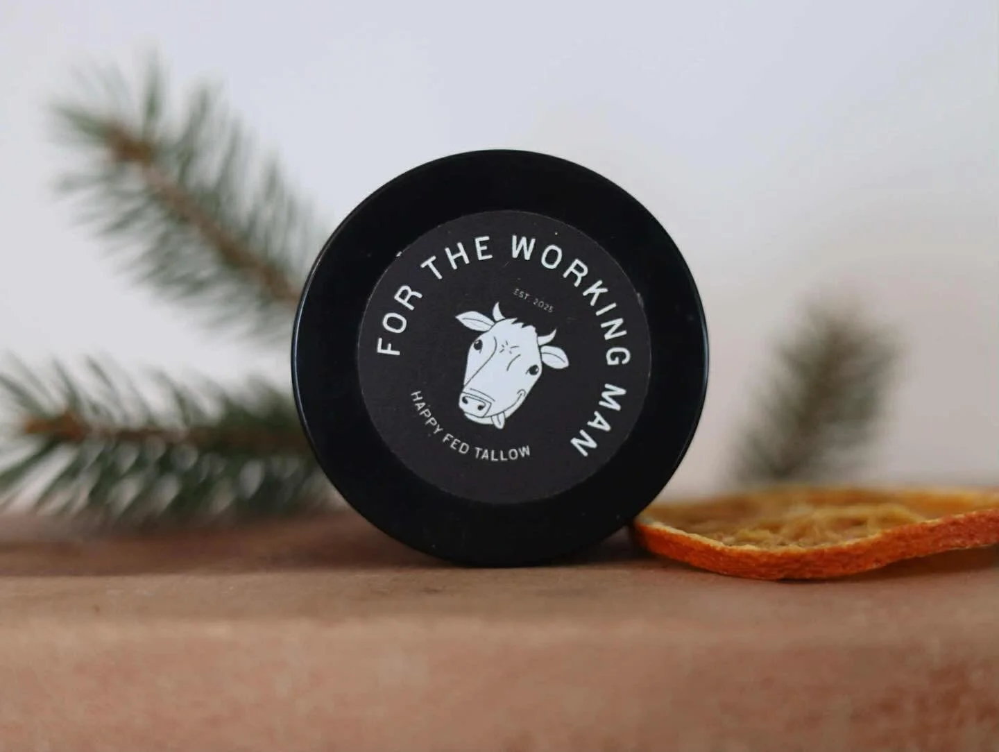 Have you tried our vintage men&rsquo;s tallow balm yet? A great Christmas gift for the guy who is impossible to buy for! this balm uses (all organic) grass fed tallow, jojoba oil, shea butter, &amp; raw honey to be extremely moisturizing! It&rsquo;s 