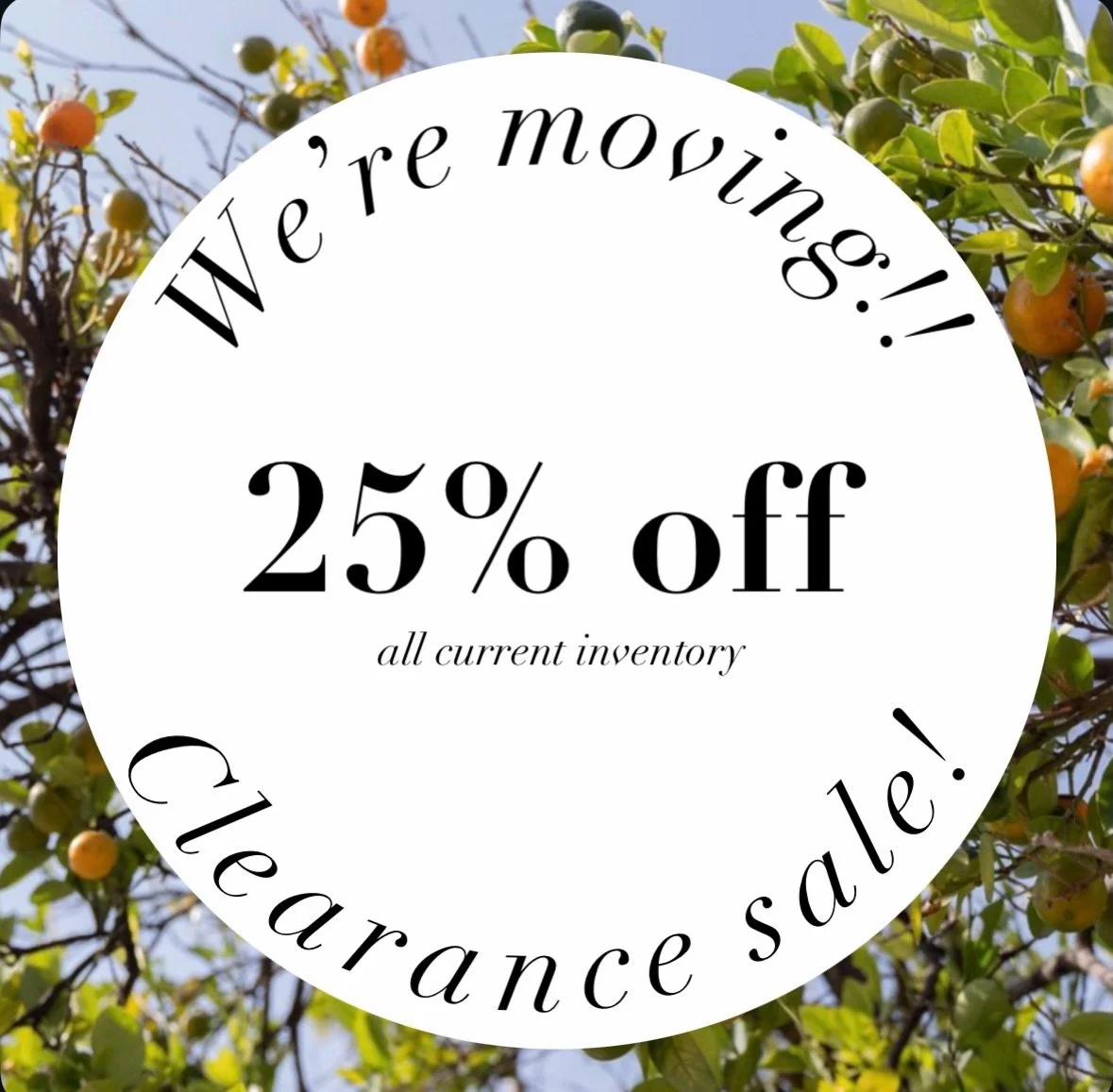 We&rsquo;re moving and need to clear out some old inventory before we do!

We currently have in stock
&bull; candles ($14-$18 depending on jar/scent)
&bull; 2 four oz whipped tallows ($15)
&bull; 1 wild yam cream ($14)
&bull; 2 vintage balm ($14)

Se