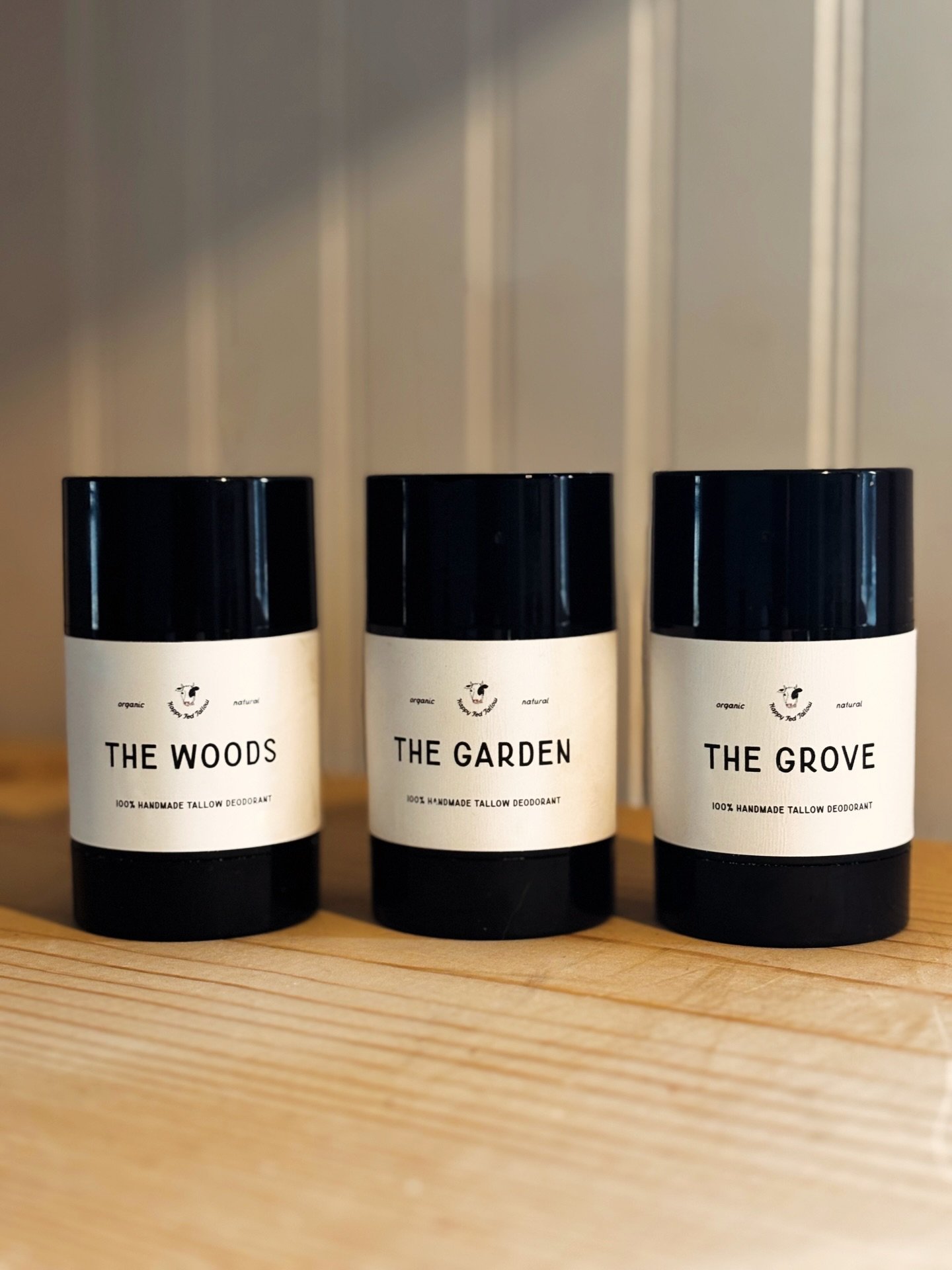 They&rsquo;re here! 🌿
The Woods! The Garden! The Grove!

Small batches, simple ingredients, &amp; scents we are really excited for + so proud of. If you&rsquo;ve been wanting to try a tallow deodorant, they&rsquo;re ready for sale on our website wit