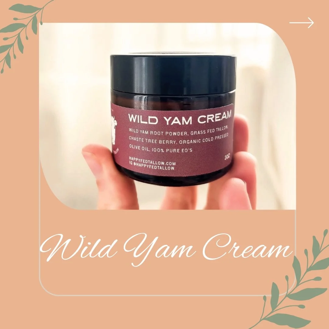 Our wild yam! It&rsquo;s amazing to see how effective herbs can be after a long + slow infusion! This one uses wild yam + chaste tree berry and is a daily staple 🤍