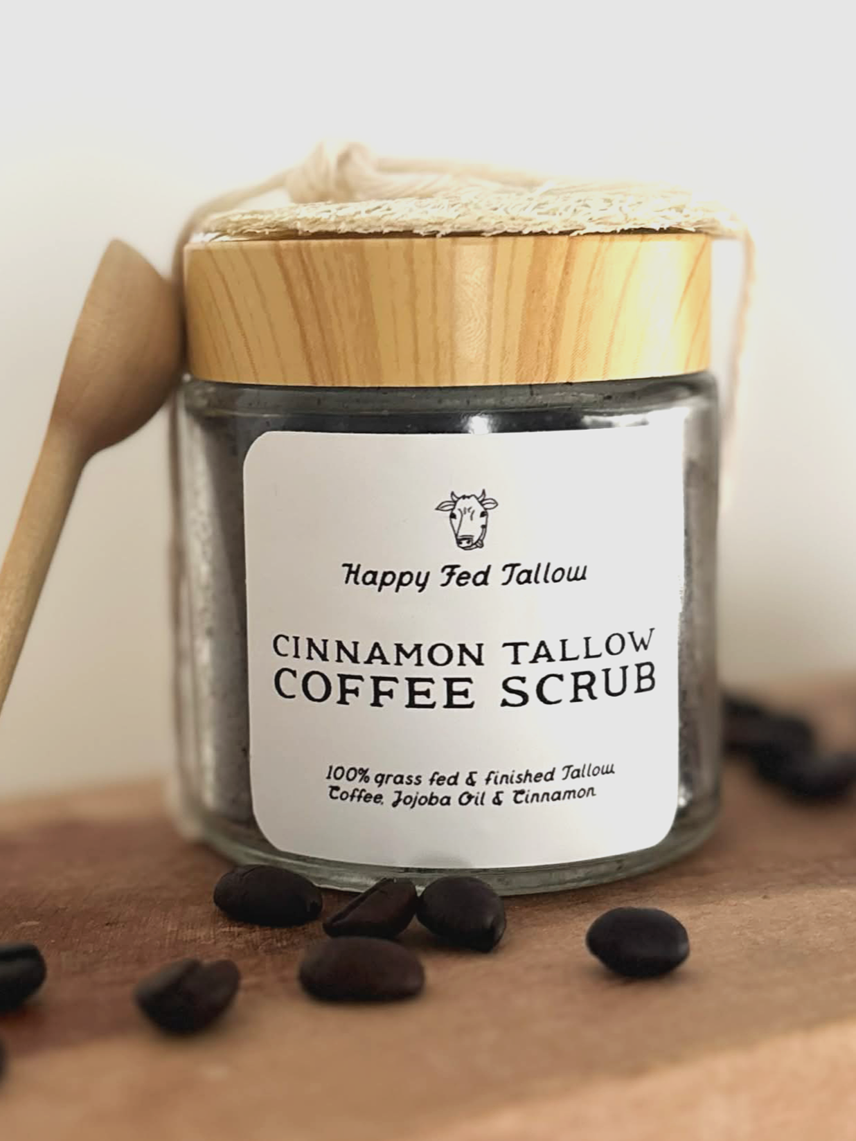 Tallow Coffee Scrub 4 OZ