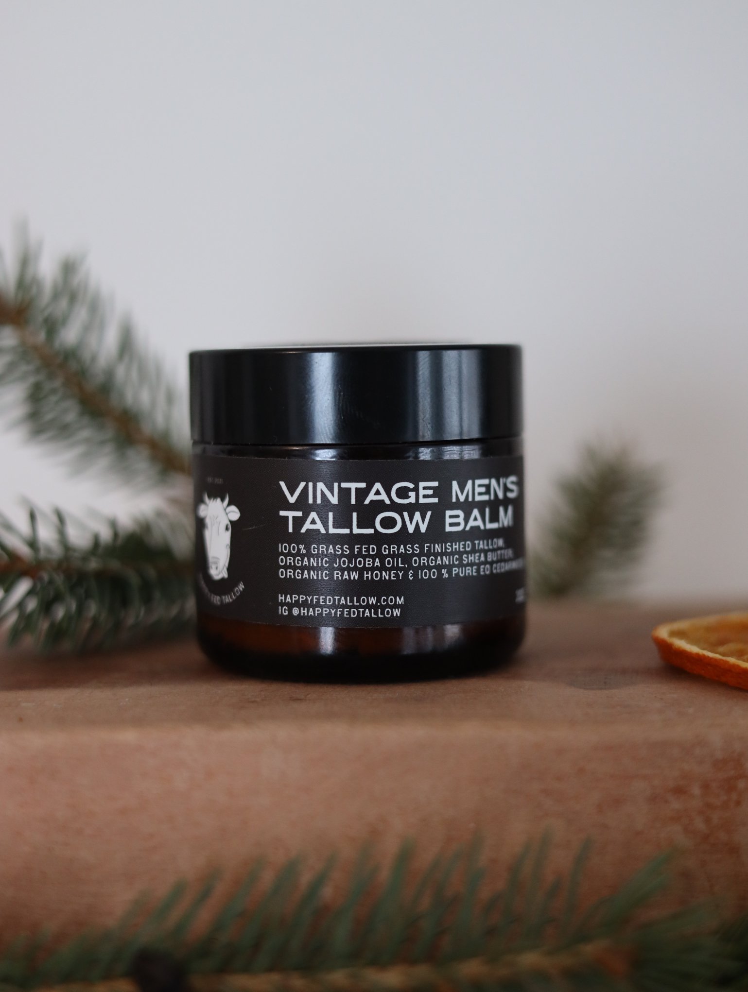 Vintage Men's Balm 2 OZ