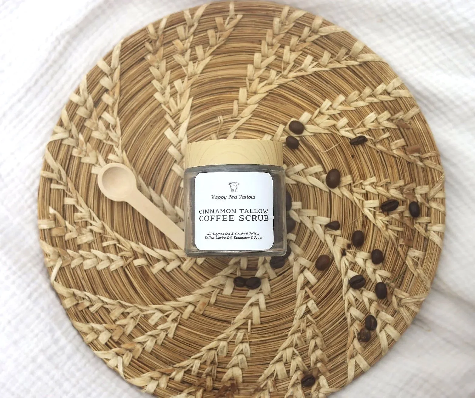 Tallow Coffee Scrub 4 OZ