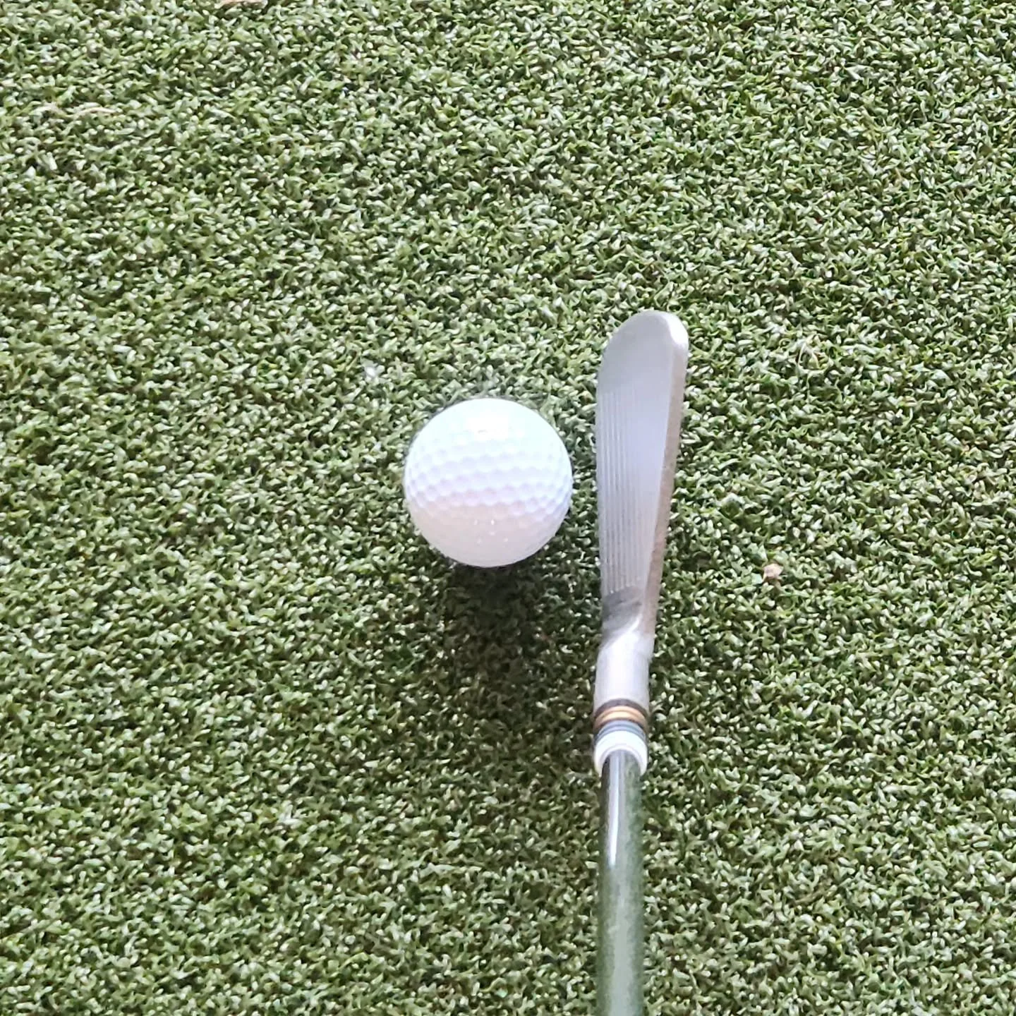 I promise I will get some more professional photos up soon, but I wanted to share the topline view of the 4, 7, and PW. Also showing the toe and sole profiles.