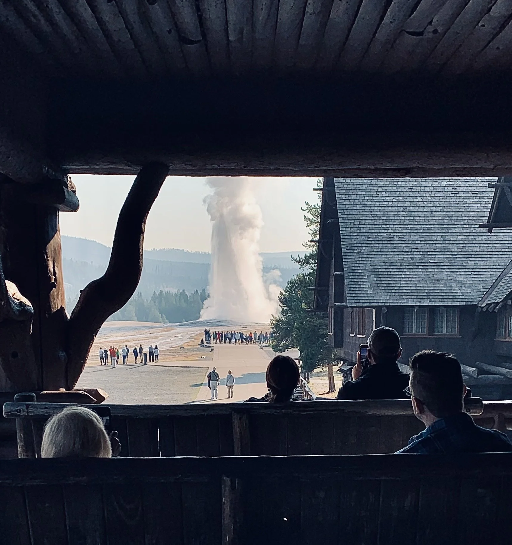 Old Faithful Inn, Wyoming,  USA