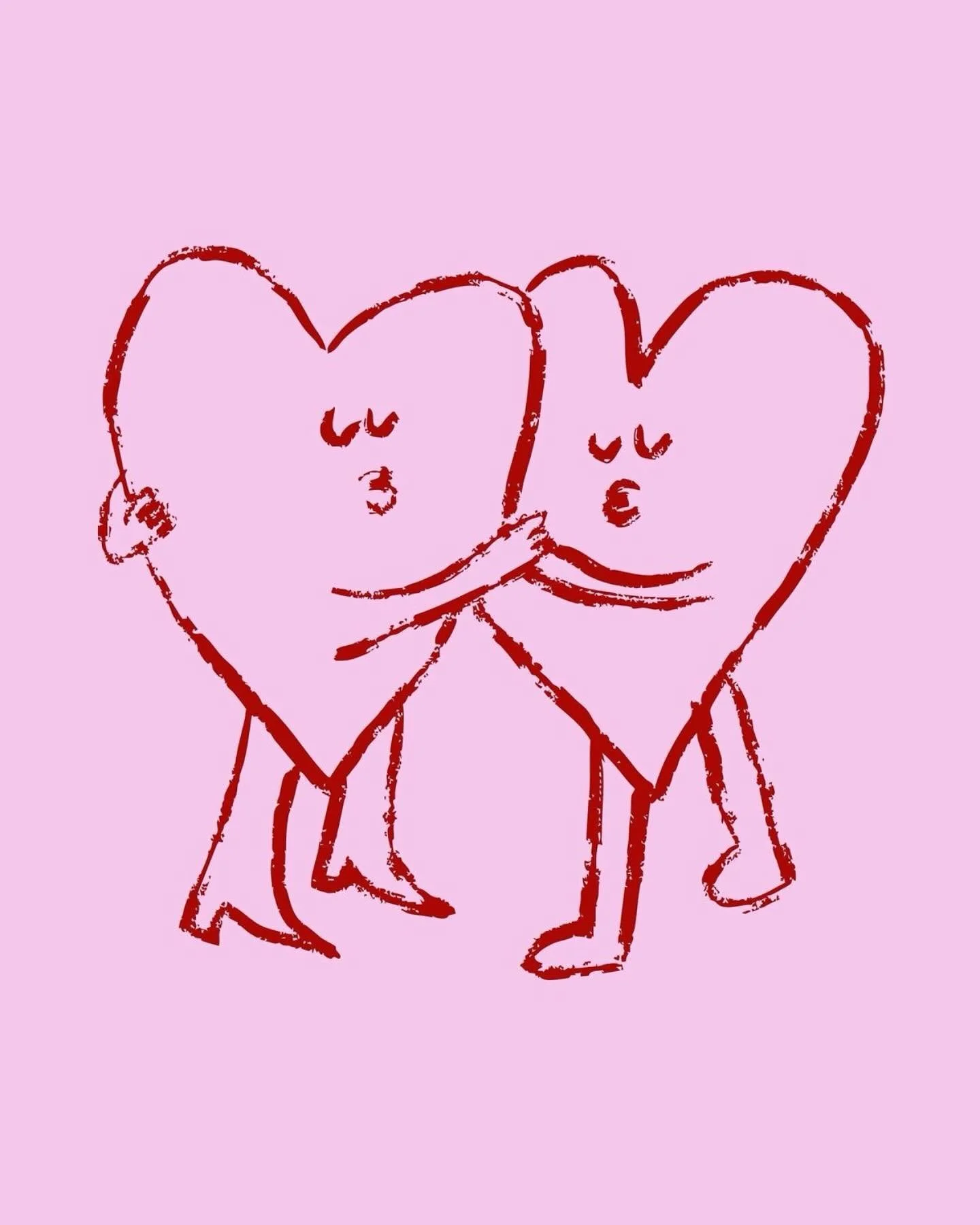 A simple heart illustration can say everything without using a single word. Just two lovers, connected in that quiet, unmistakable way&mdash;no faces, no distractions, just the shape of love itself. It&rsquo;s soft, universal, and deeply personal all