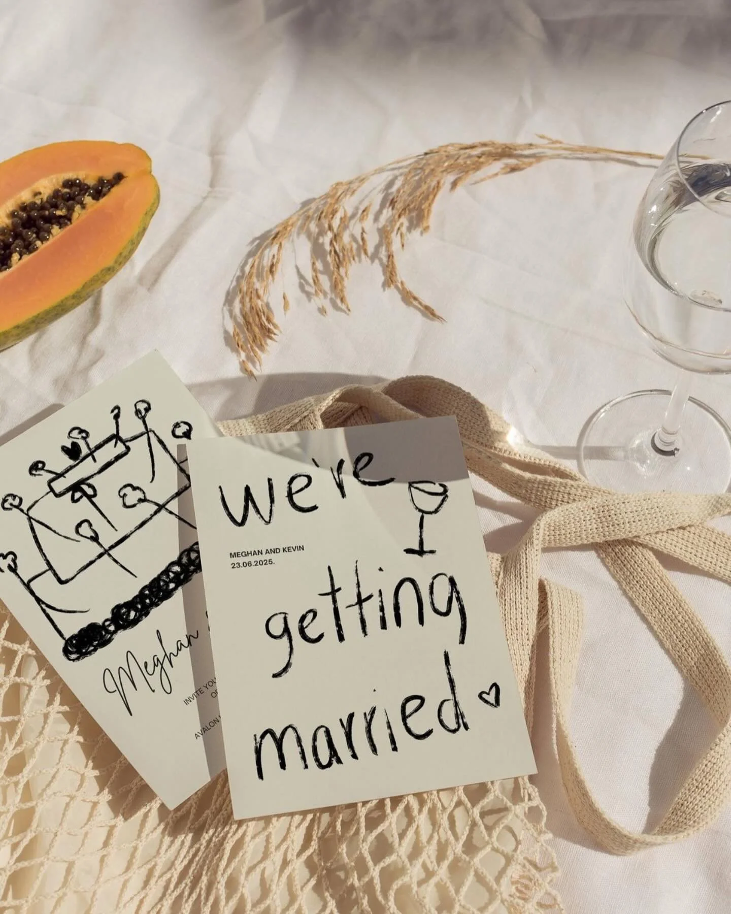 Using handwritten fonts adds a personal, intimate touch that printed type just can&rsquo;t replicate. It&rsquo;s that kind of detail that makes your invite truly one-of-a-kind, just like your love story.  #WeddingStationery #WeddingInvitations #Weddi