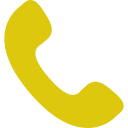 Icon of a yellow telephone handset.