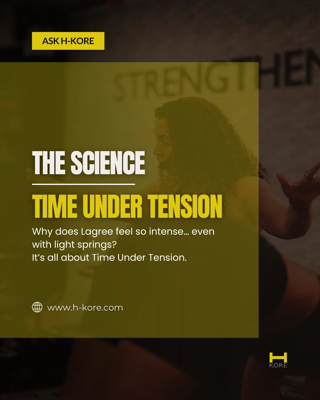 Why does Lagree feel so intense?
Time. Under. Tension.

More control.
More muscle engagement.
More results.

Slow down to level up 💪
#LagreeMethod #FitnessEducation #TrainWithIntention