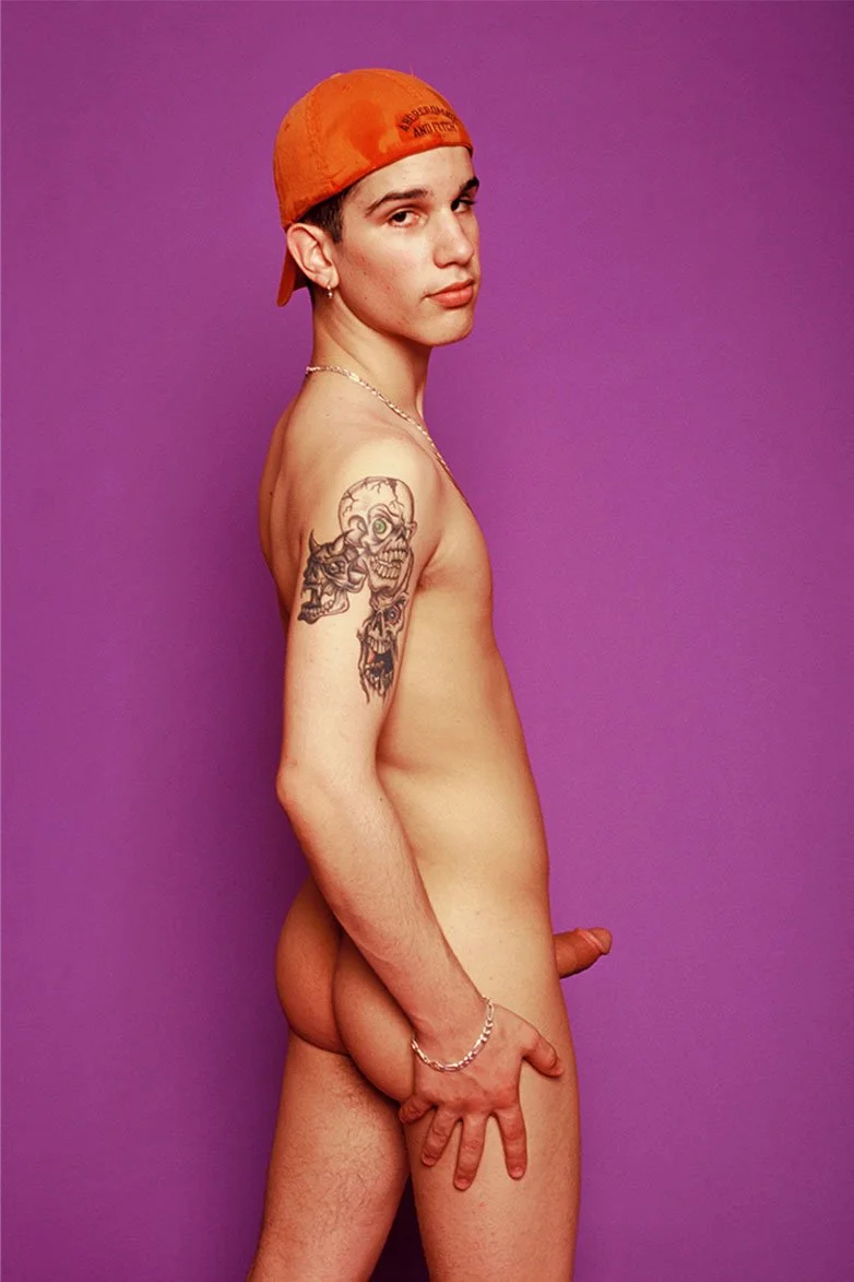 Bruce LaBruce, "Abercrombie & Fitch #1" 2022.
Archival C-print. 16 x 20 inches. Edition 1/3. Instagram: @brucelabruce