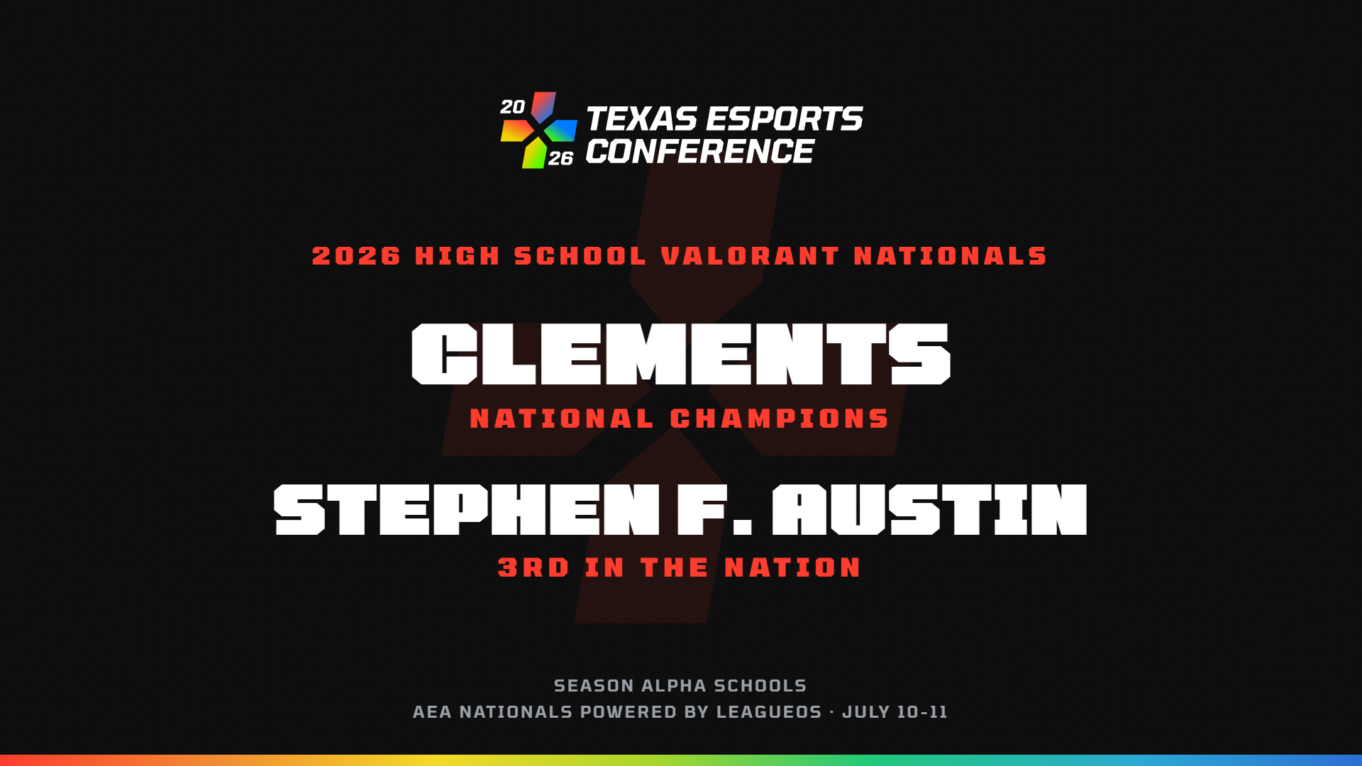 Season Alpha Schools Finish 1st and 3rd at VALORANT Nationals
