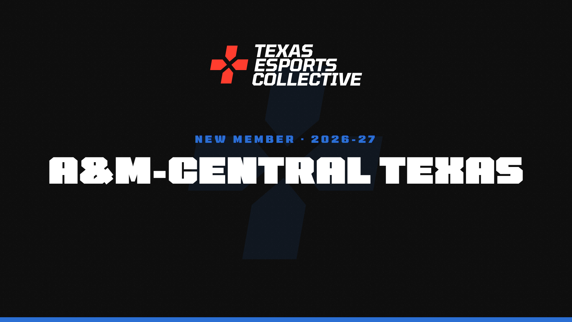 Texas A&amp;M University-Central Texas Joins Texas Esports Collegiate