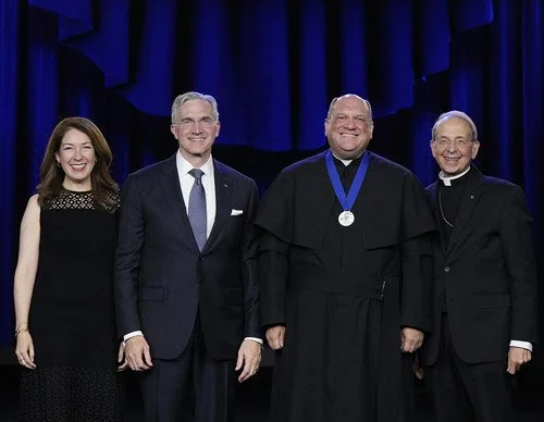 Fr. Frank Donio, S.A.C., Awarded International Blessed Michael McGivney Medal