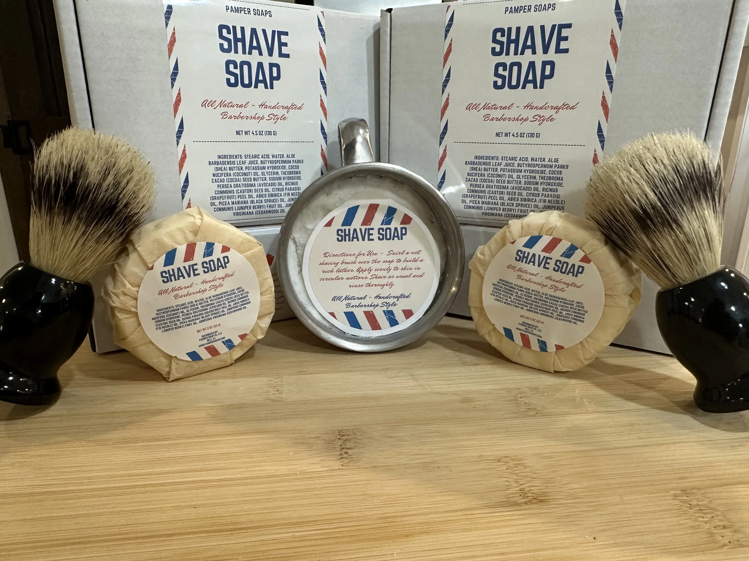 The Classic Barbershop Shave Soap Refill Puck