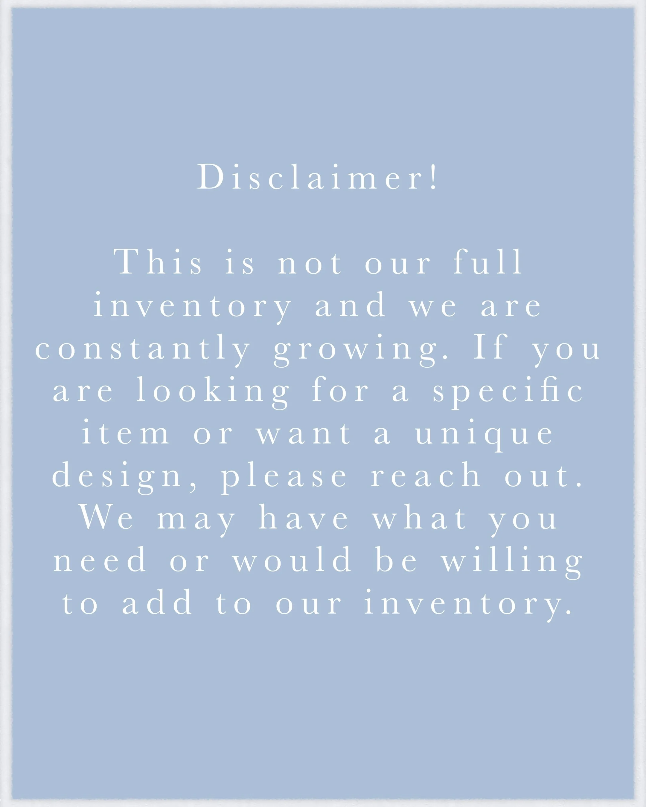 Disclaimer