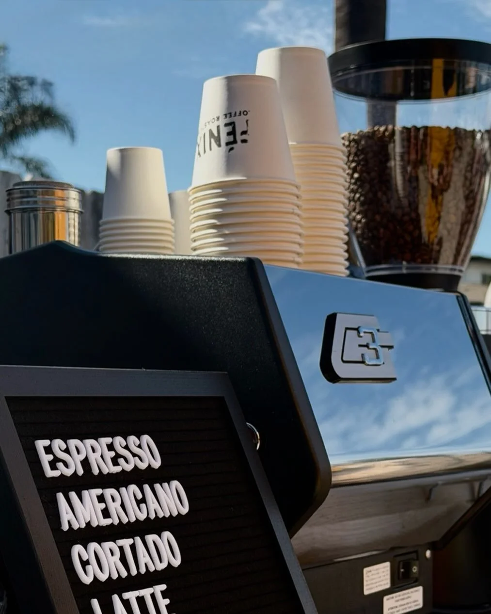 Book F&eacute;nix Coffee Cart for your next event!! A mobile coffee cart on wheels serving specialty espresso bevs. I promise you it&rsquo;ll be a crowd pleaser 😉

Send us a DM and let&rsquo;s chat!

#coffeecart #mobilecoffee #oside  #entrepreneur #