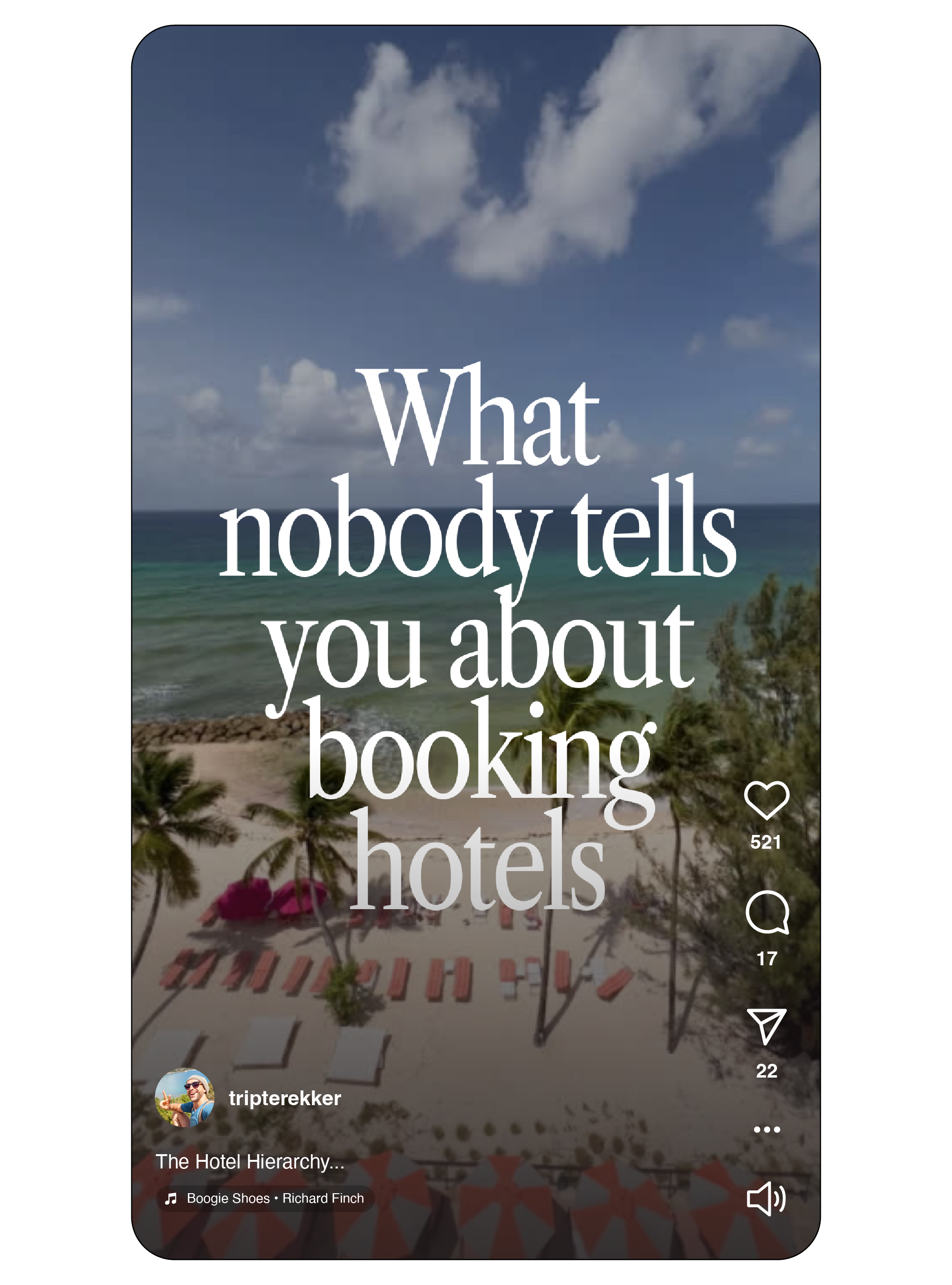 Booking Hotels Reel