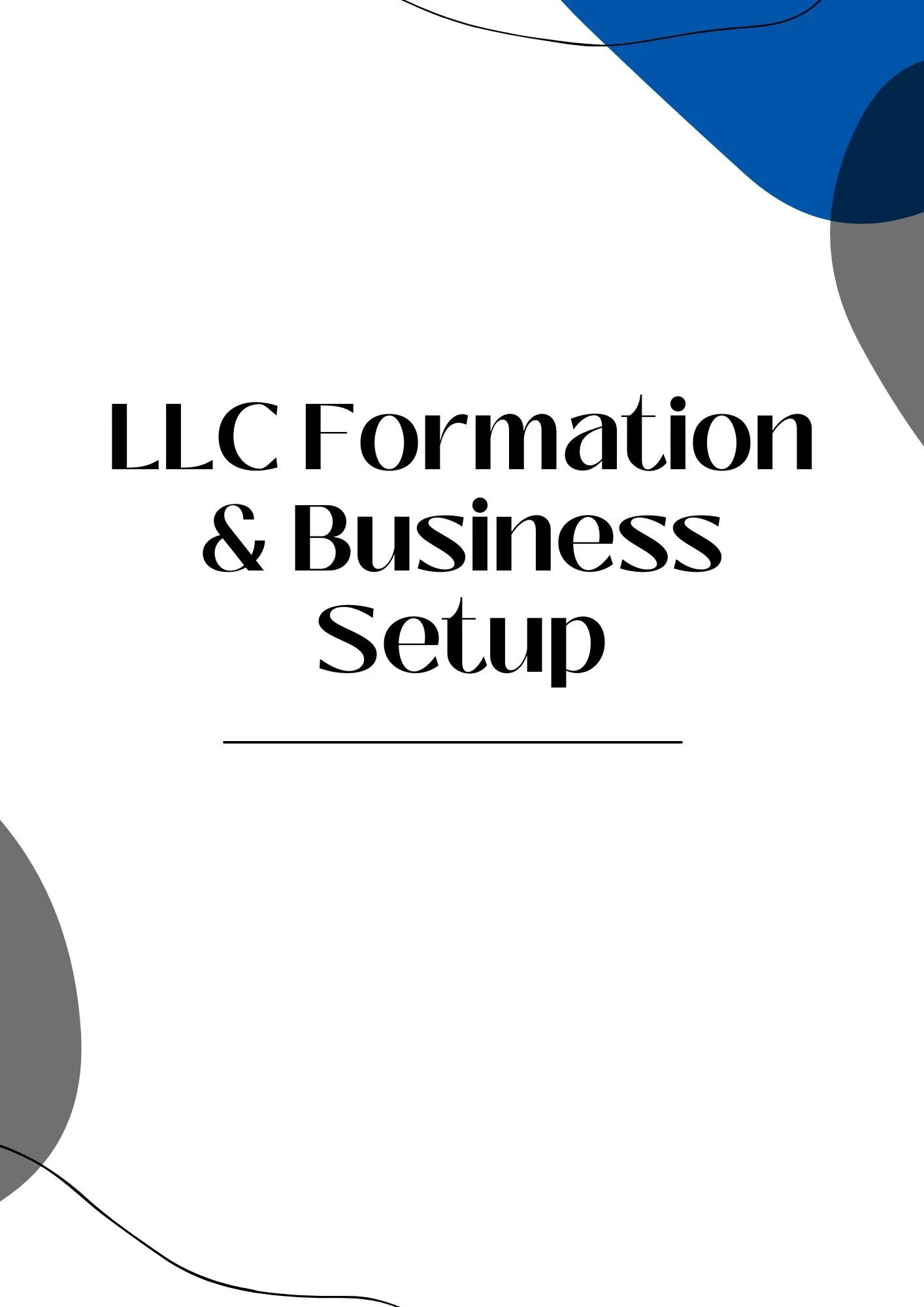 LLC Formation & Business Setup