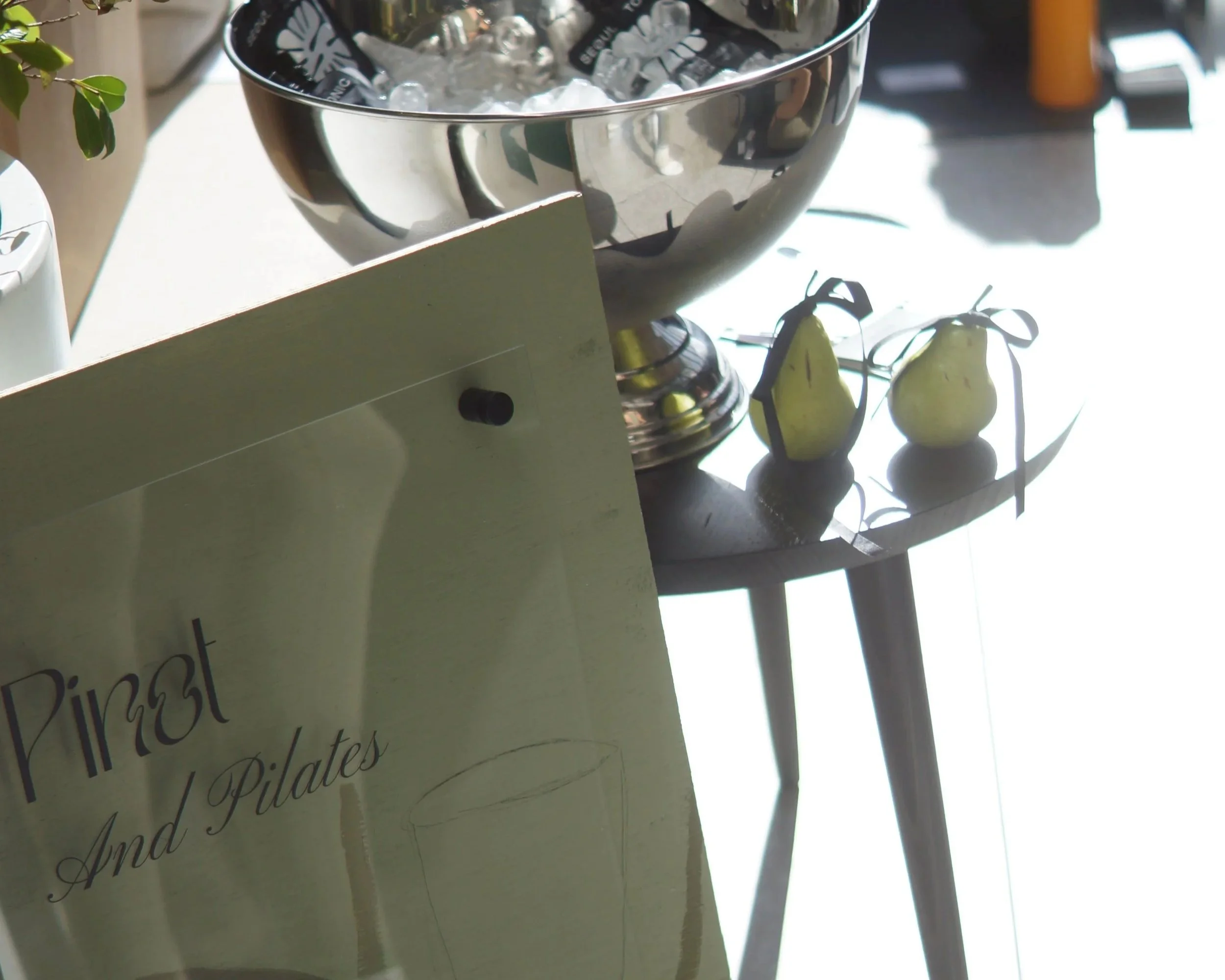 Pinot And Pilates at Harvie Wine Bar