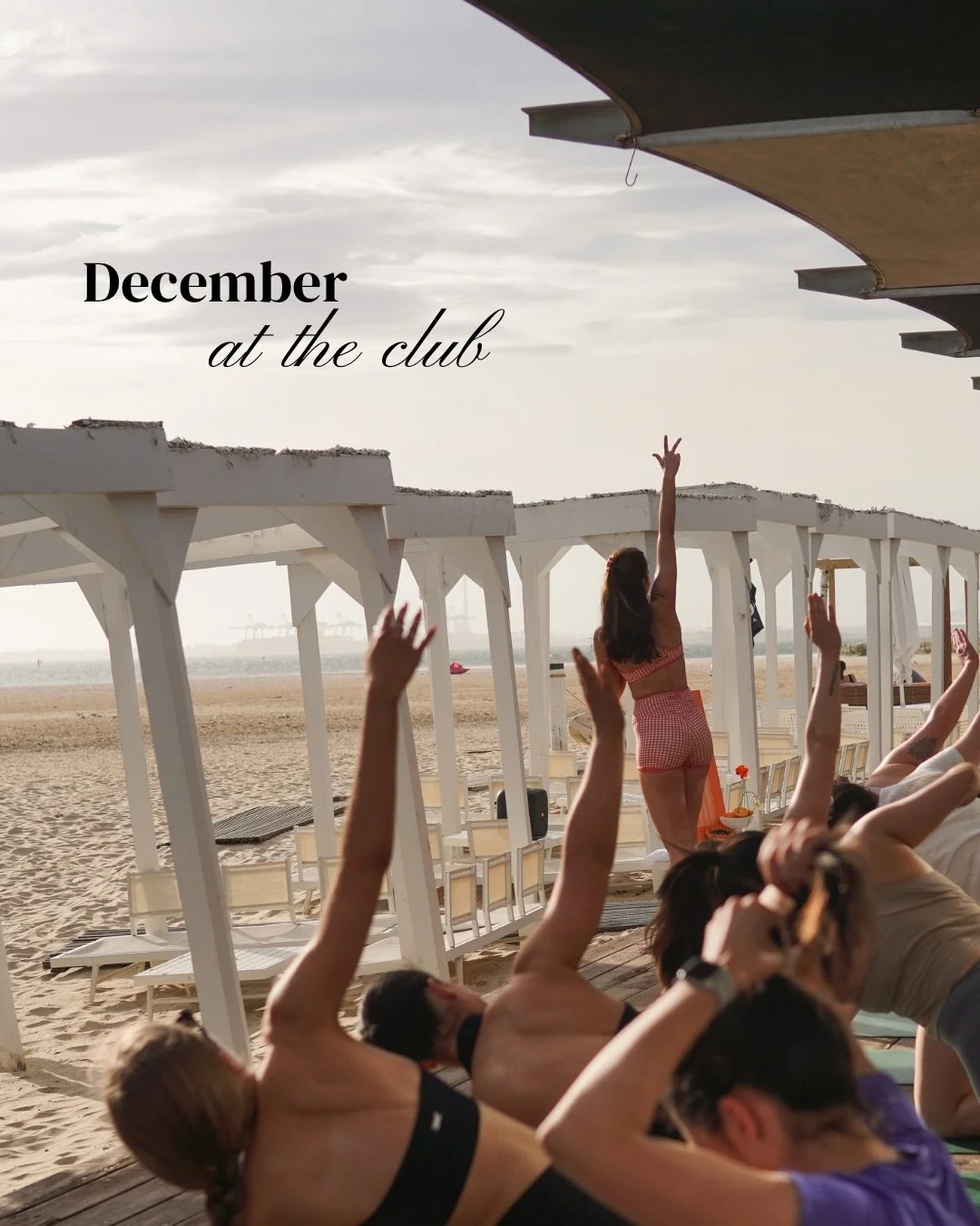 December, it&rsquo;s the most wonderful time of the year. 

We started the month with Sunset Spritz And Pilates and in classic Melbourne style, it was 32 degrees when we started the class and 20 when it ended. 
This has been one of my favourites yet,