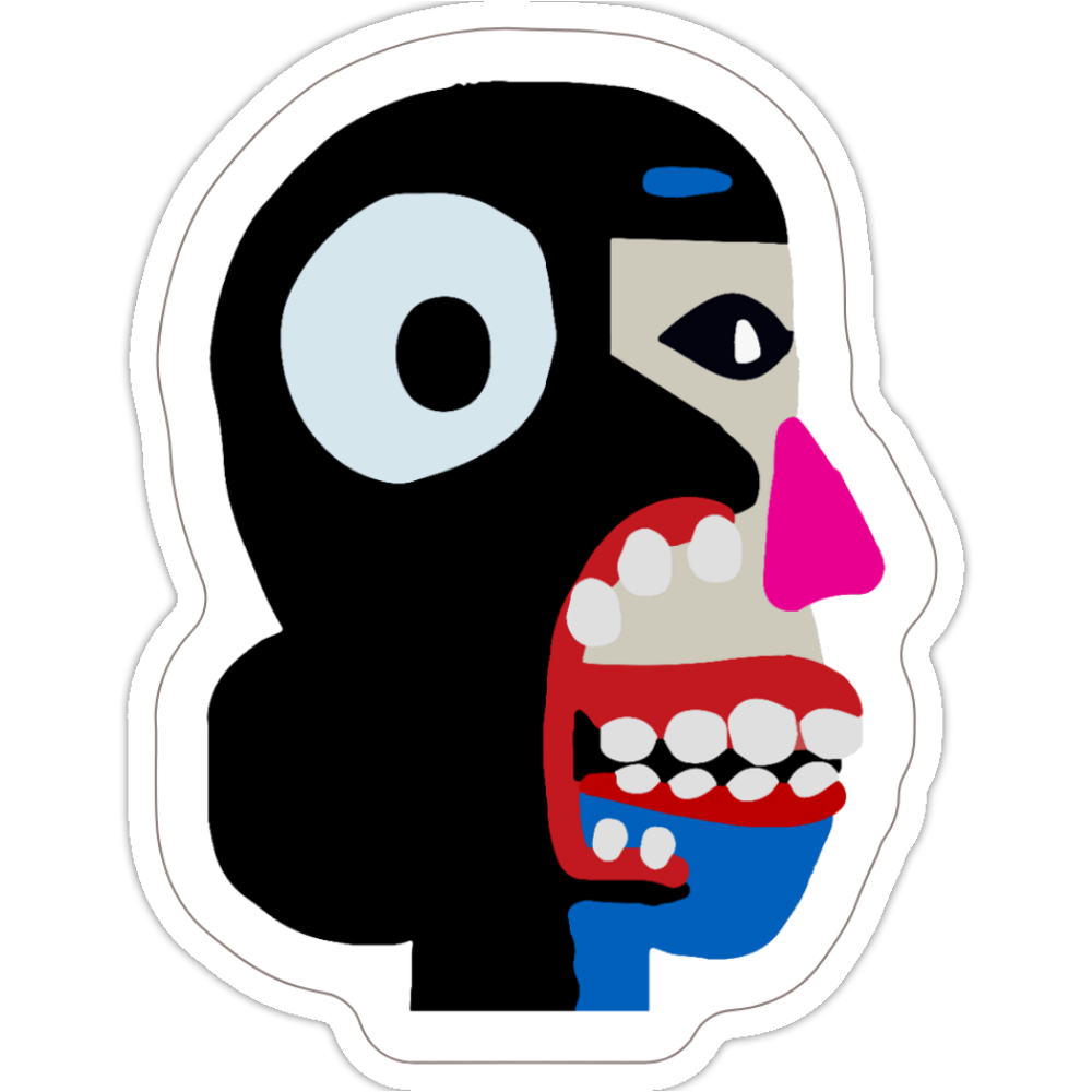 STRANGERS HEAD Sticker