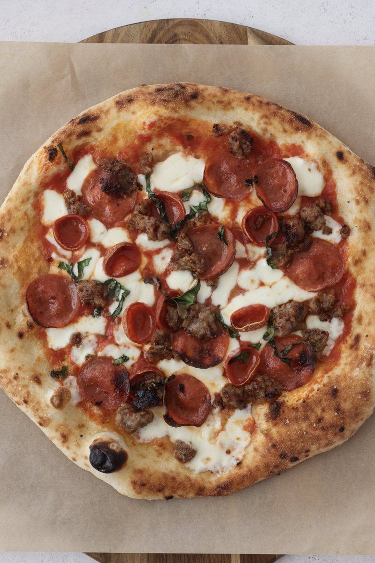 Pepperoni pizza