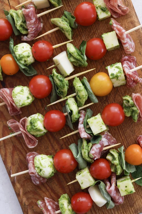 Antipasto Tortellini Skewers