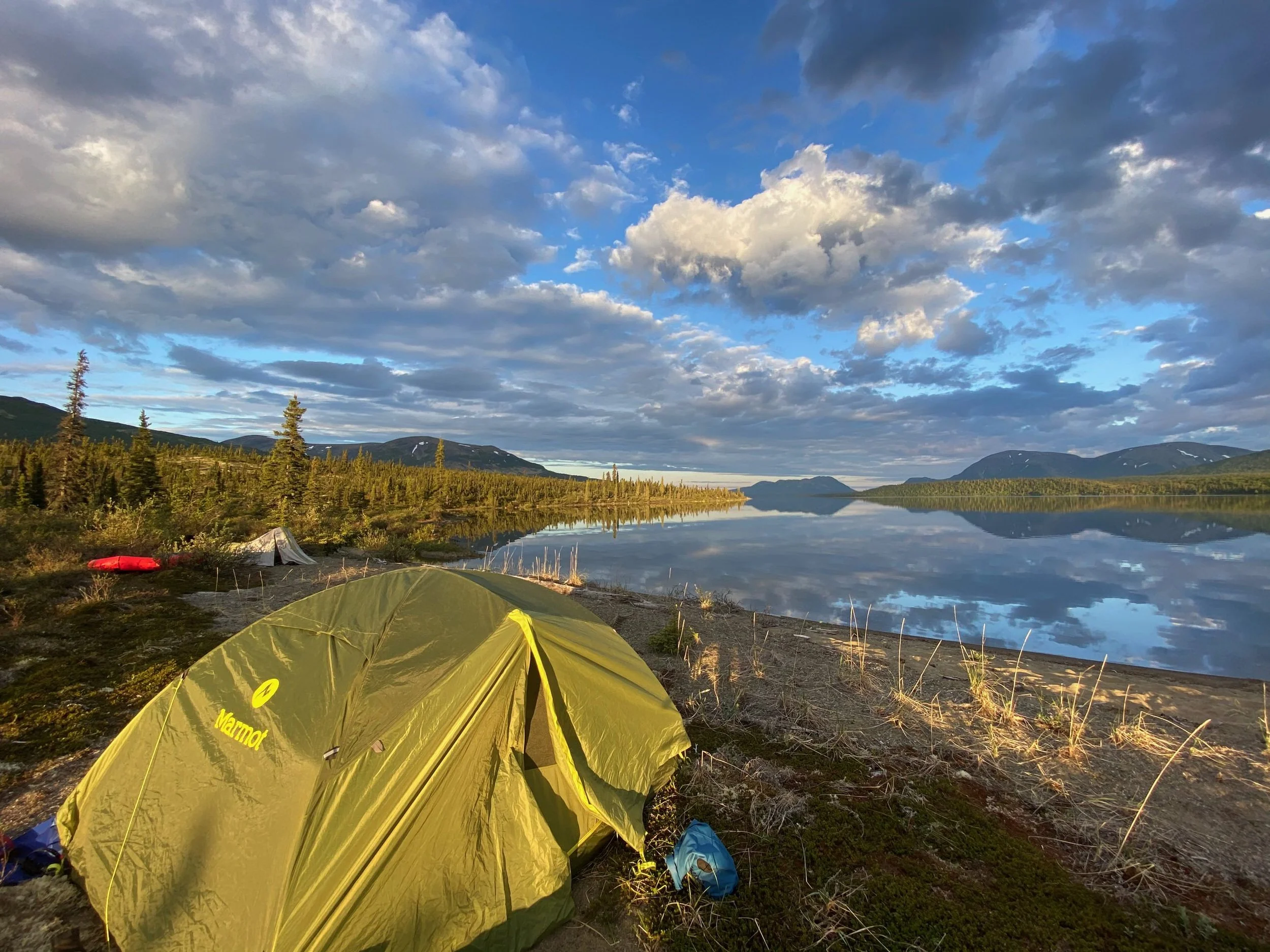 Camping in Lake Clark National Park's backcountry at Tazimina Lakes