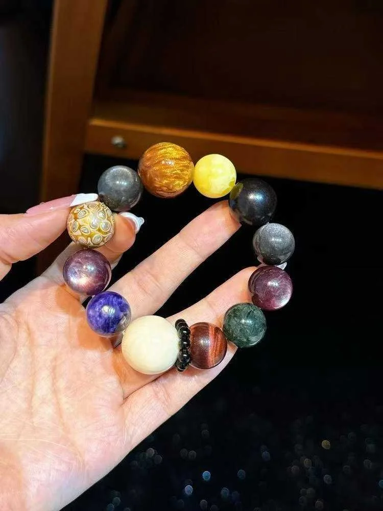 🌈 Multi-Gemstone Energy Protection Bracelet