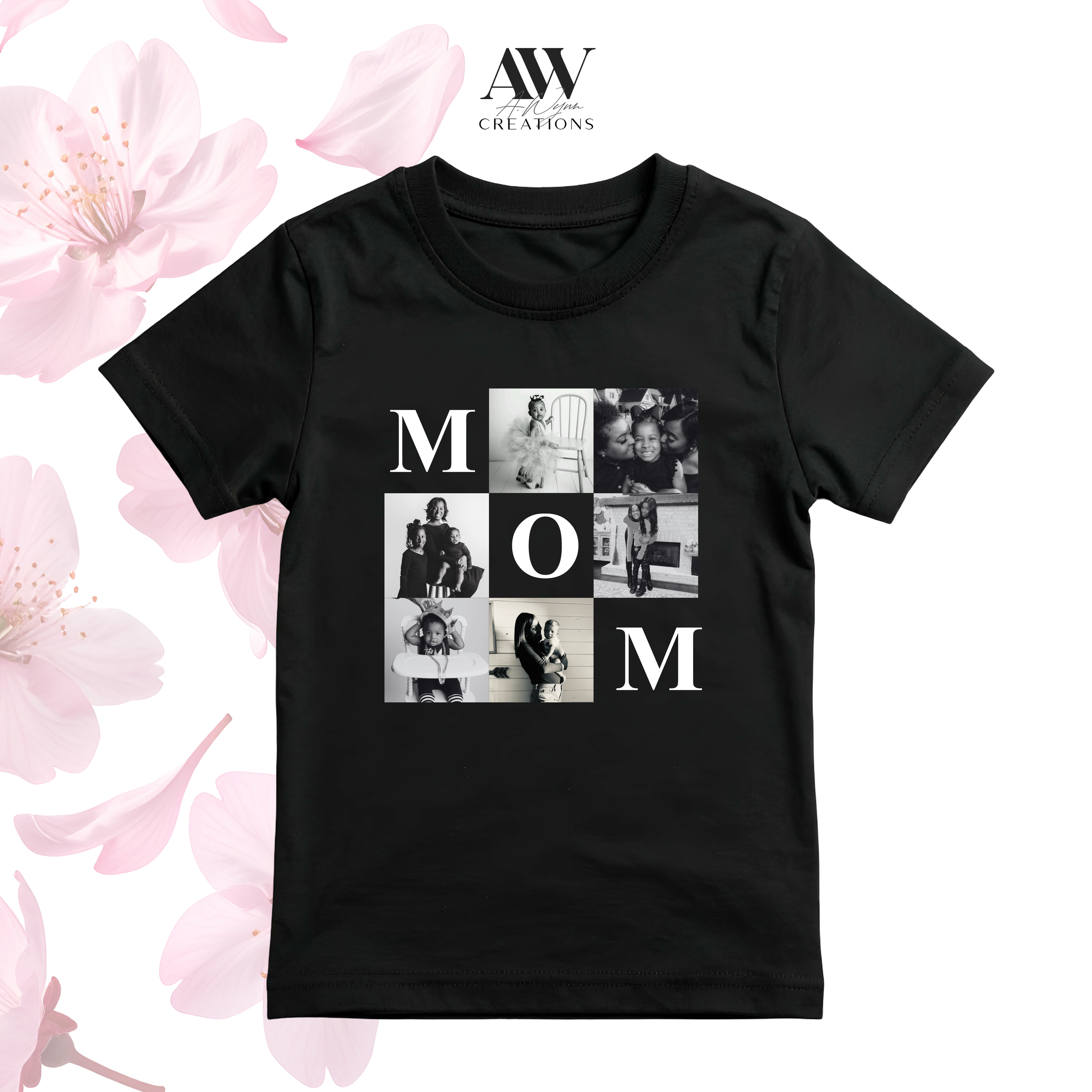 Forever A Mom Collage Tee