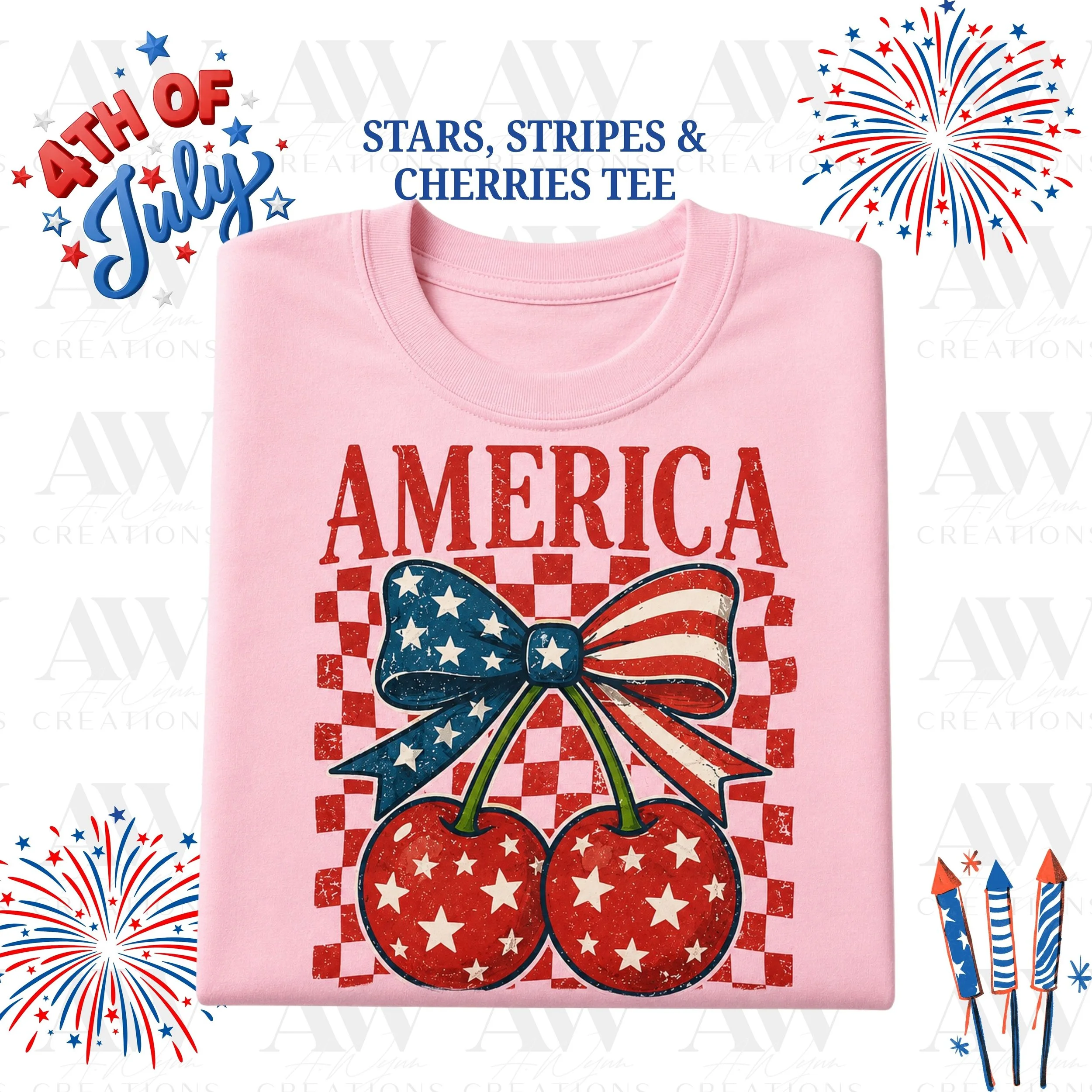 Stars, Stripes & Cherries Tee
