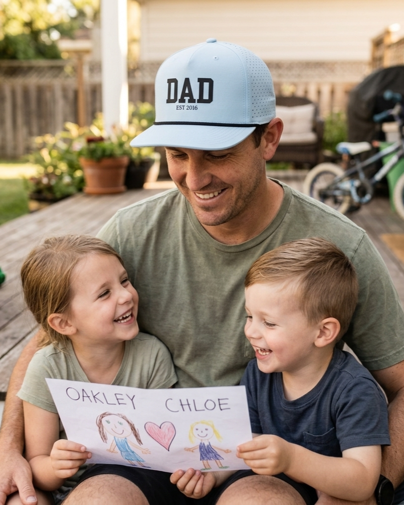 Dad Est. Personalized Rope Hat