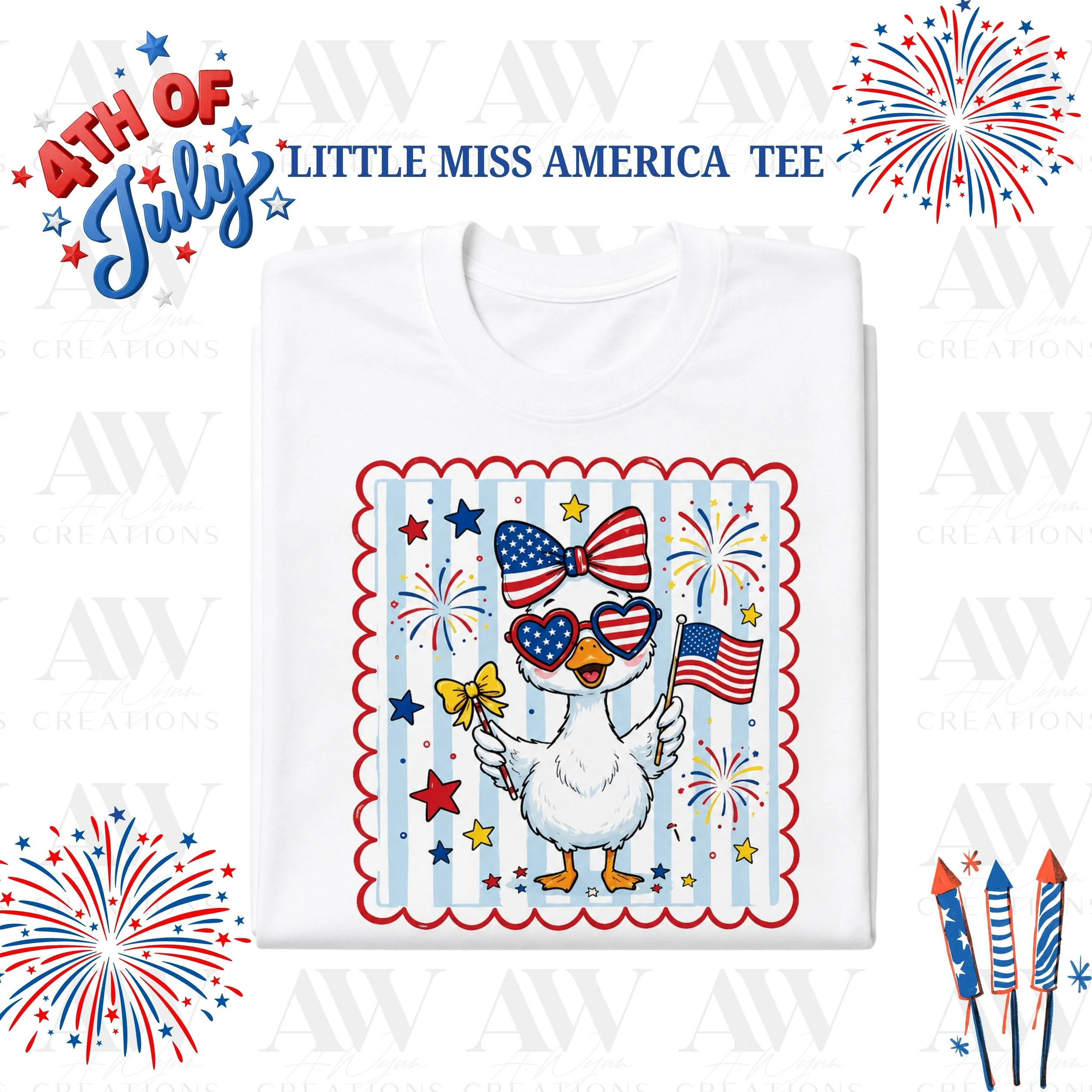 Little Miss America Tee