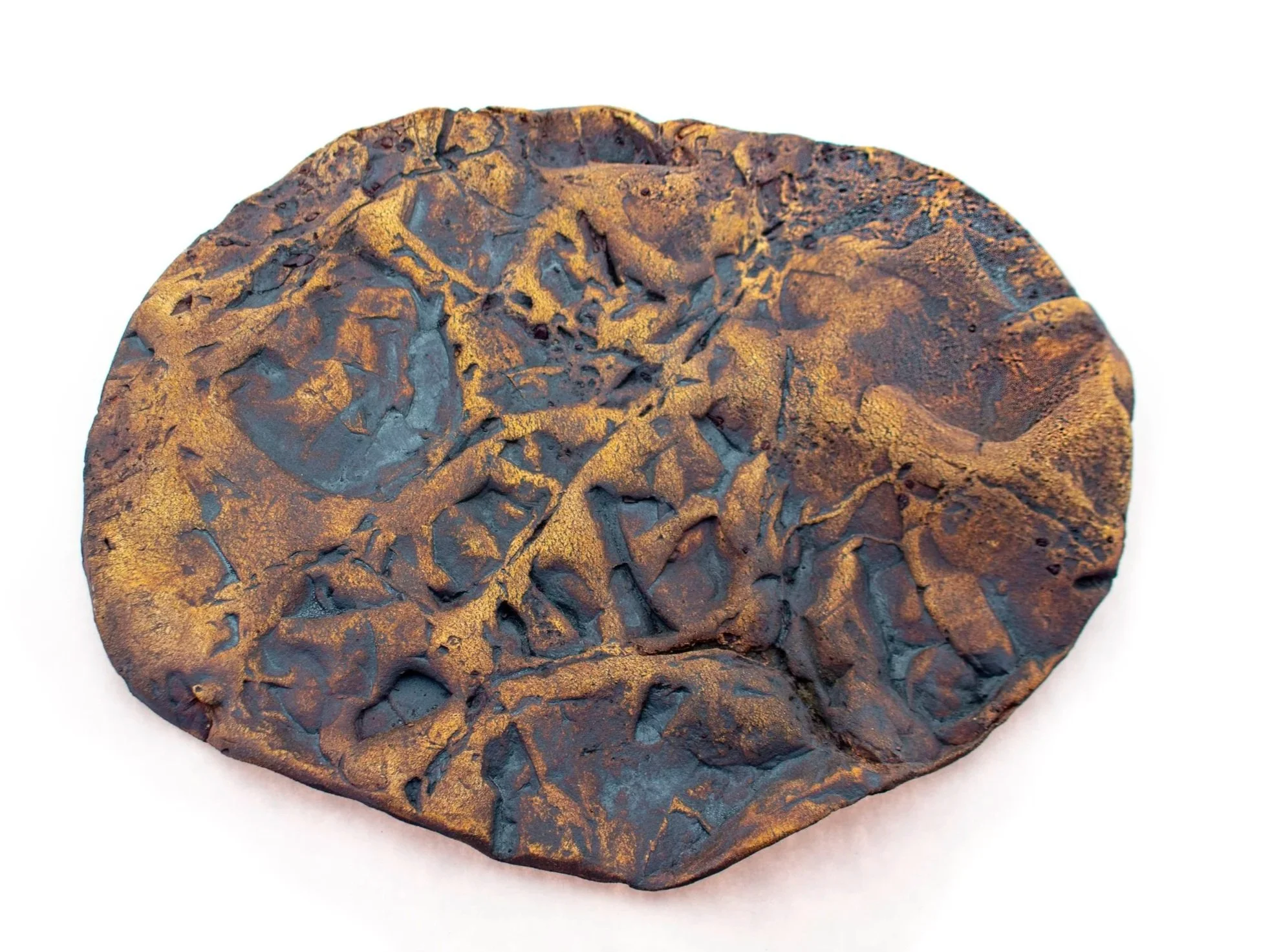 Skin Impressions: Fossil Rock, 2026, Ceramic, 13 x 10in