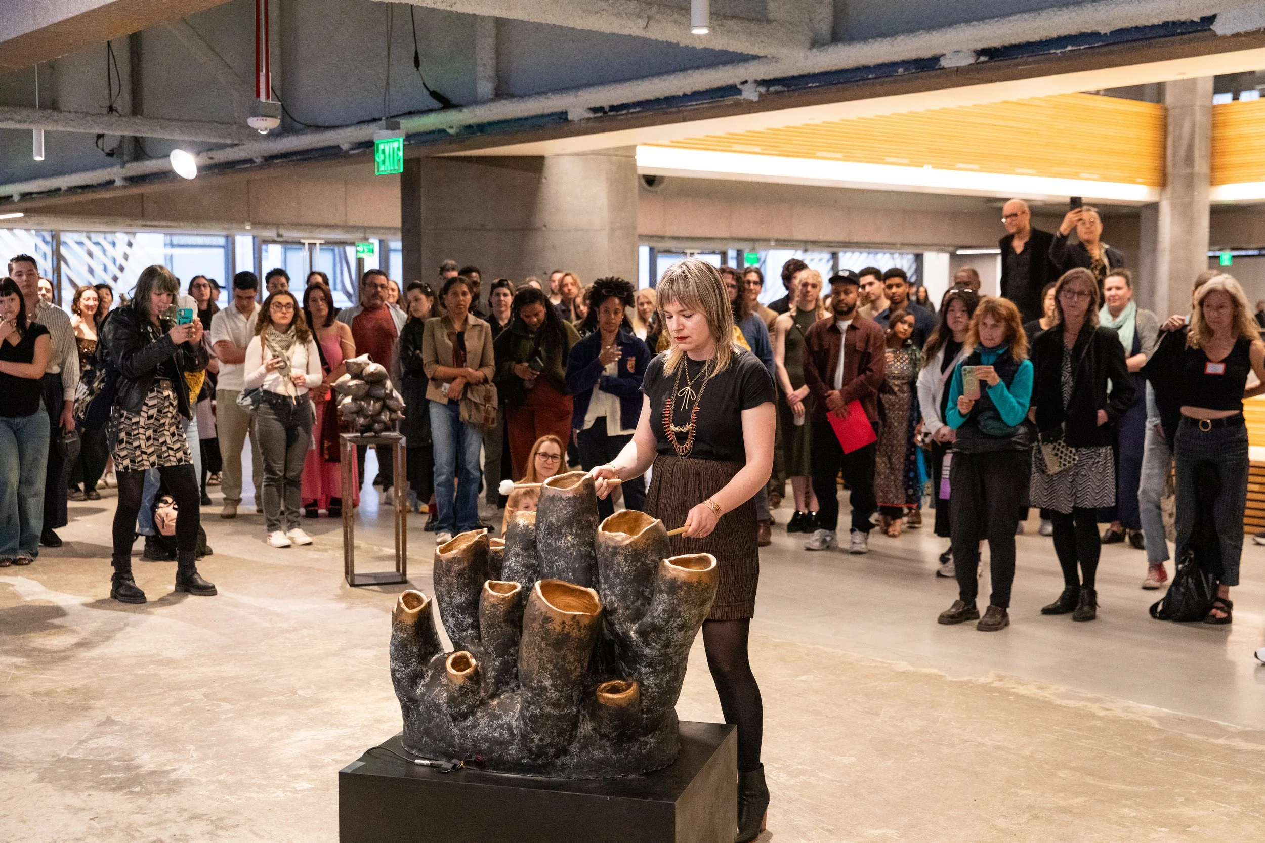 Sculptural Sound Activation Performance, ICA SF,
2025 