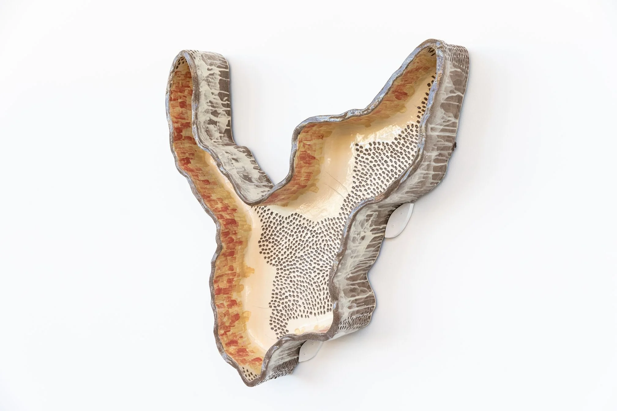 Our Bodies of Water: Lake Merritt (wall installation), 2026,
Stoneware,
34.5 x 40 x 7in