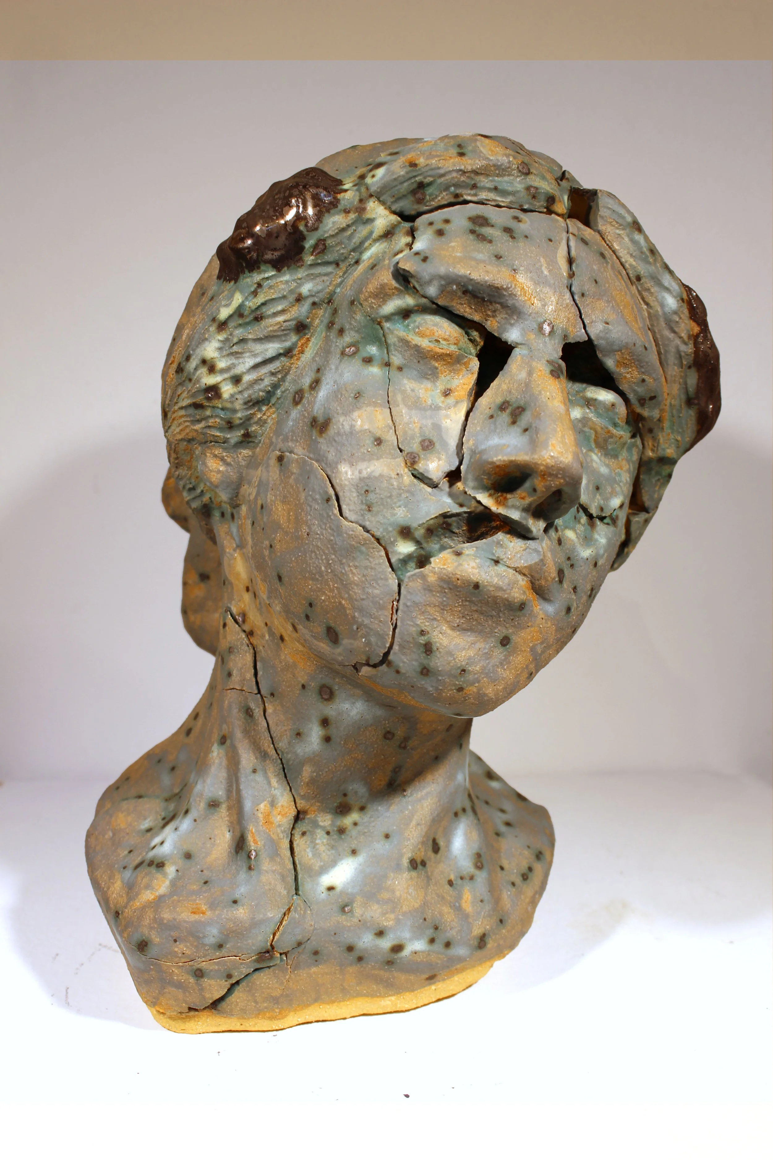 YOUR SCARS ARE SHOWING, 2024,
Ceramic