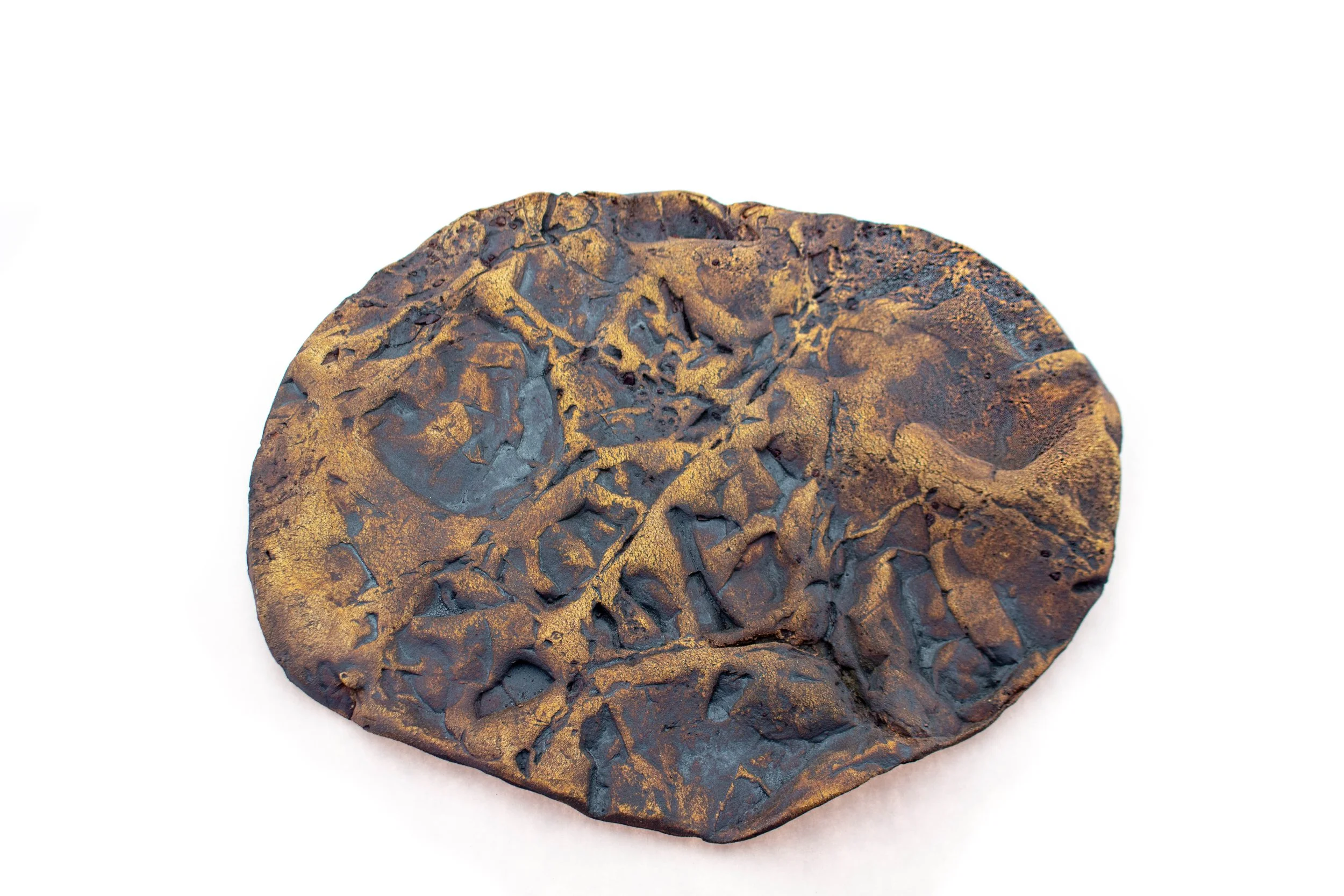 Skin Impressions: Fossil Rock, 2026, Ceramic, 13 x 10in