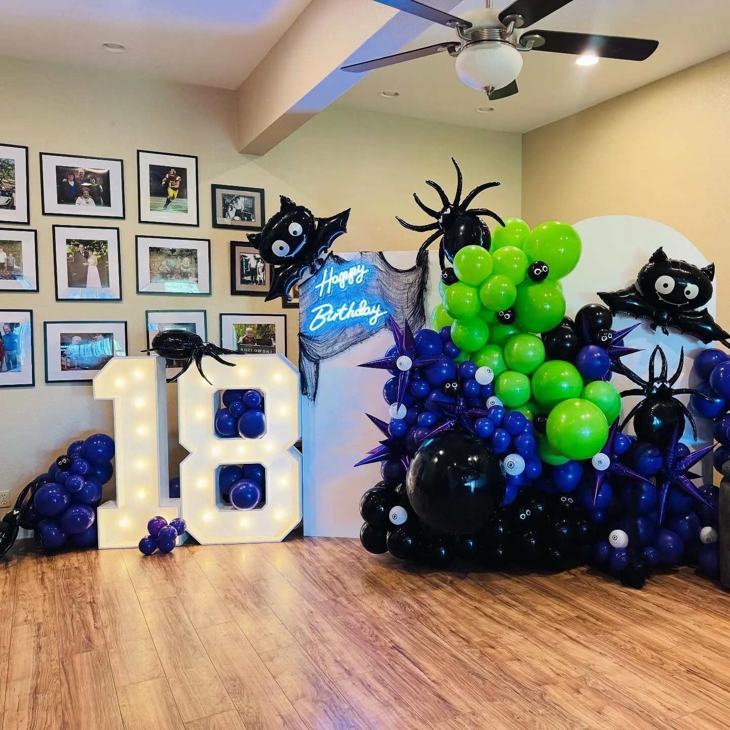 🎃✨ Double the fun &mdash; Halloween and a birthday! 👻💜
We had so much fun creating this spooky-cute balloon setup for a special birthday girl who gets to celebrate on Halloween! 🧡🕸️
From ghosts to glam, this display brought all the festive vibes