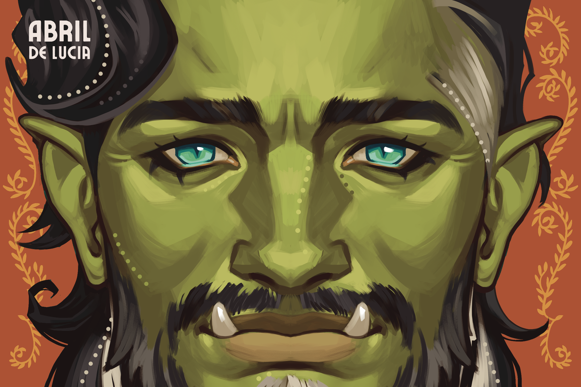 Through the Pantomime - Mini Art Print