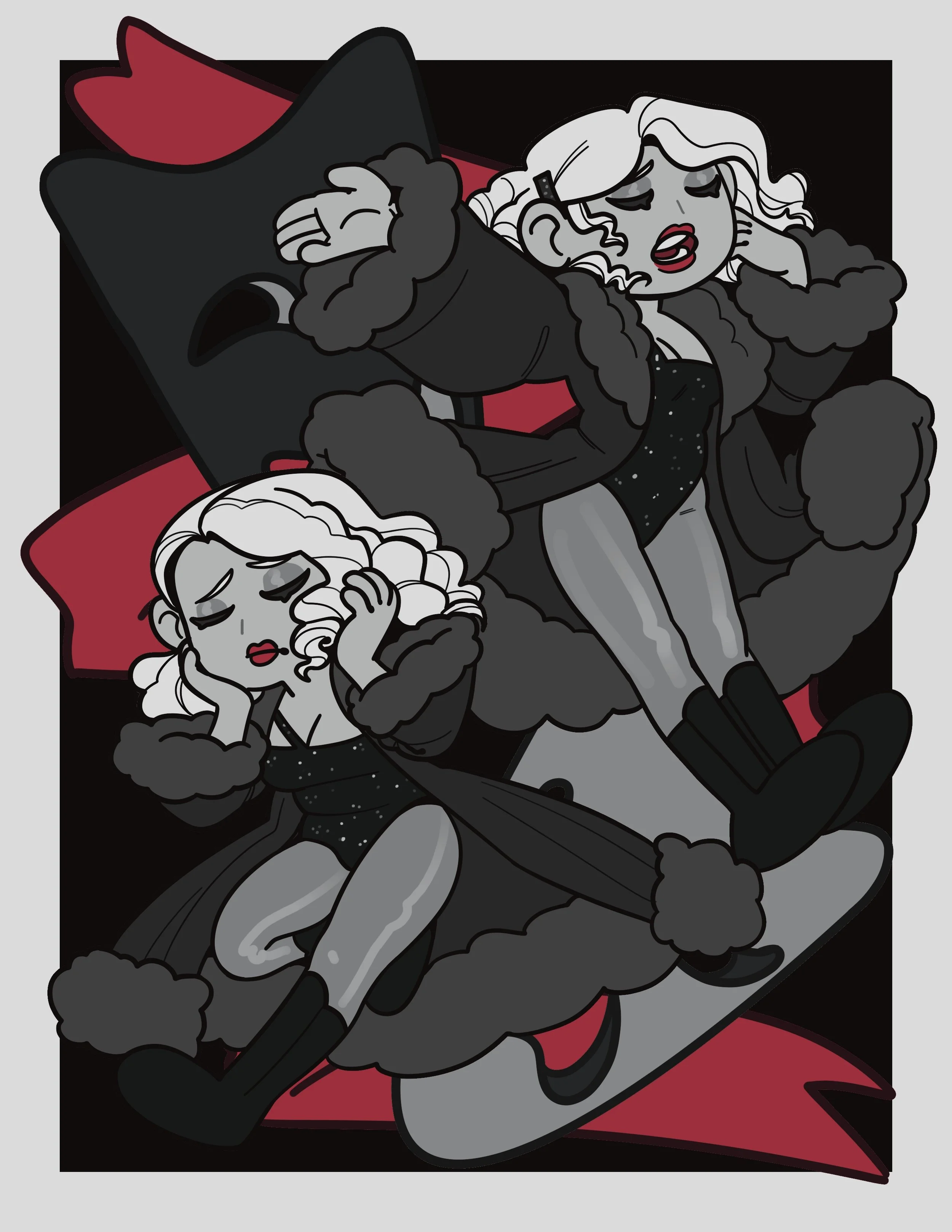 Watch for the shoe! - Art Print