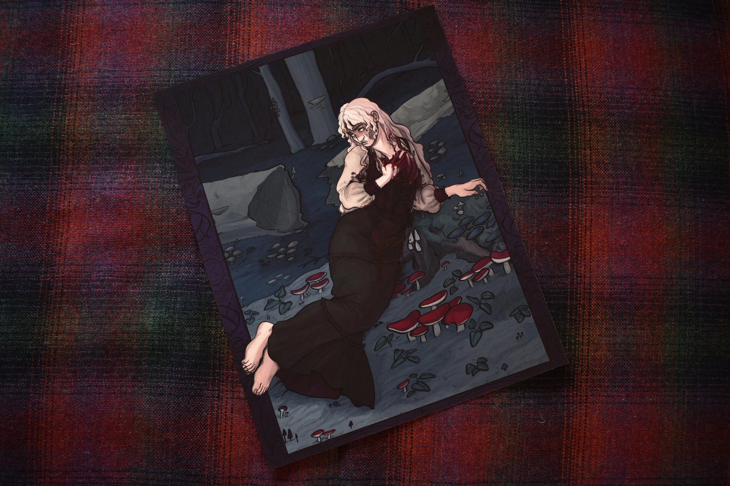 Hollow One - Waking Amongst the Spores - Art Print