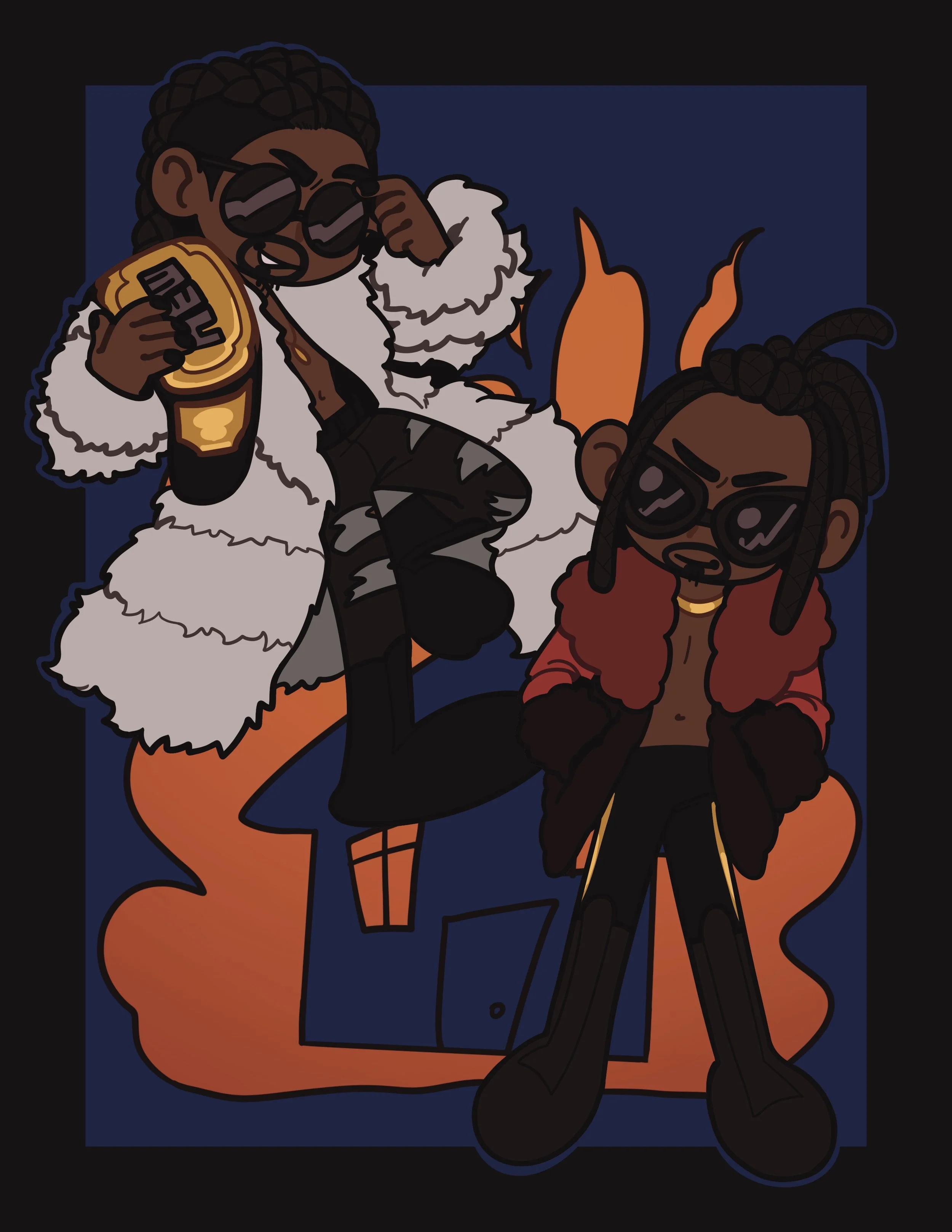 WHO'S HOUSE? - Art Print