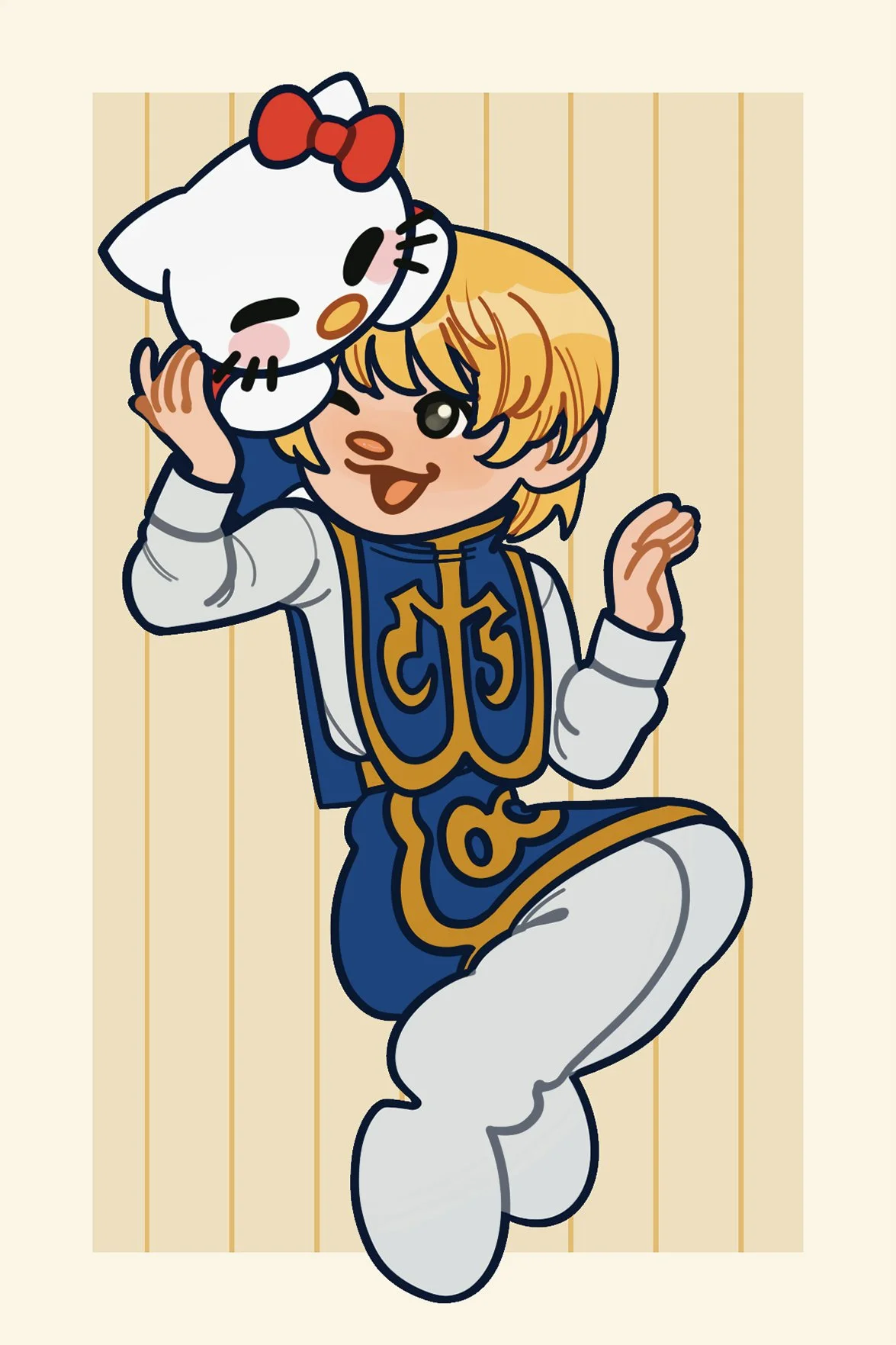 Five Apples Tall - Mini Art Print