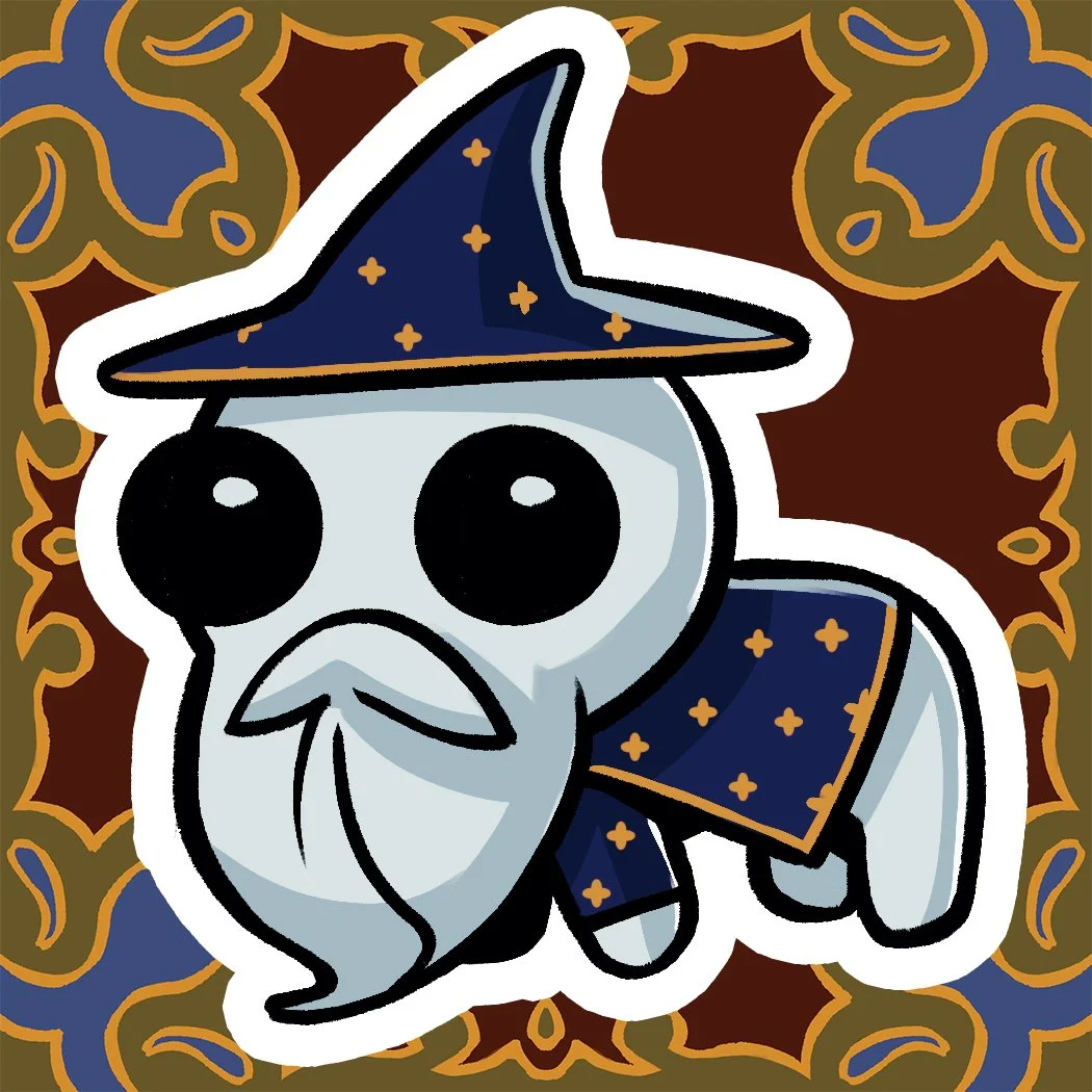 Autism Wizard Vinyl Sticker