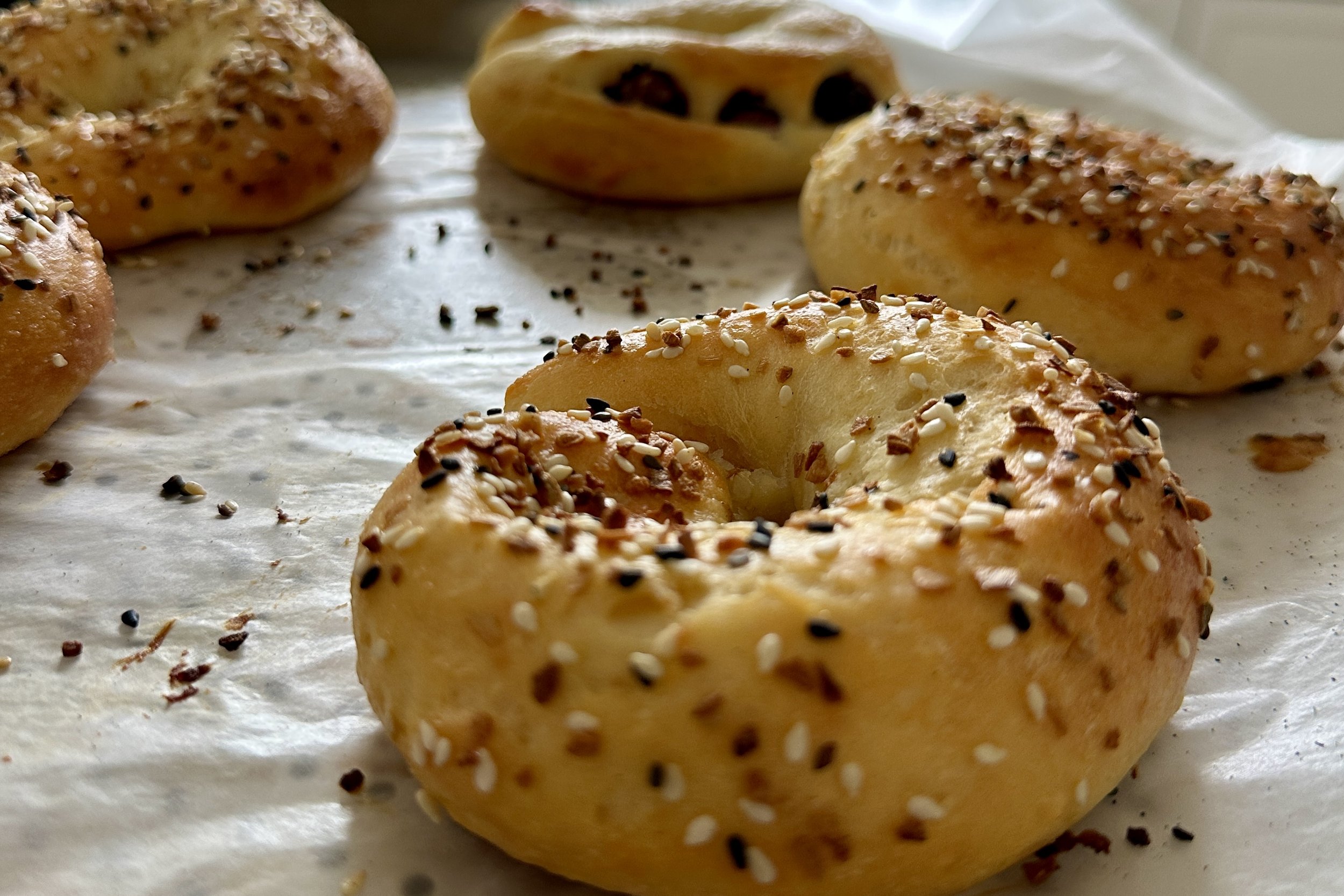 Easy High-Protein Bagels 
