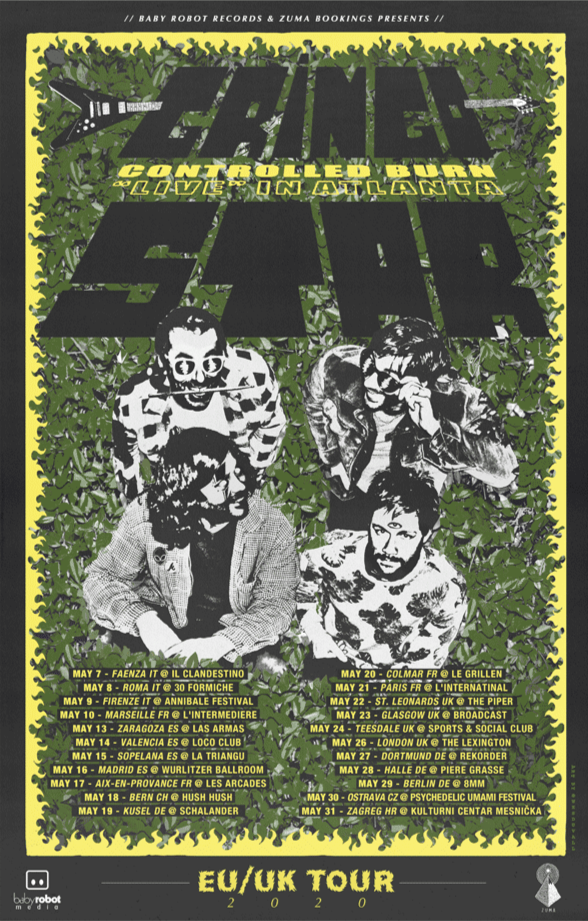 Gringo Star UK Tour Poster